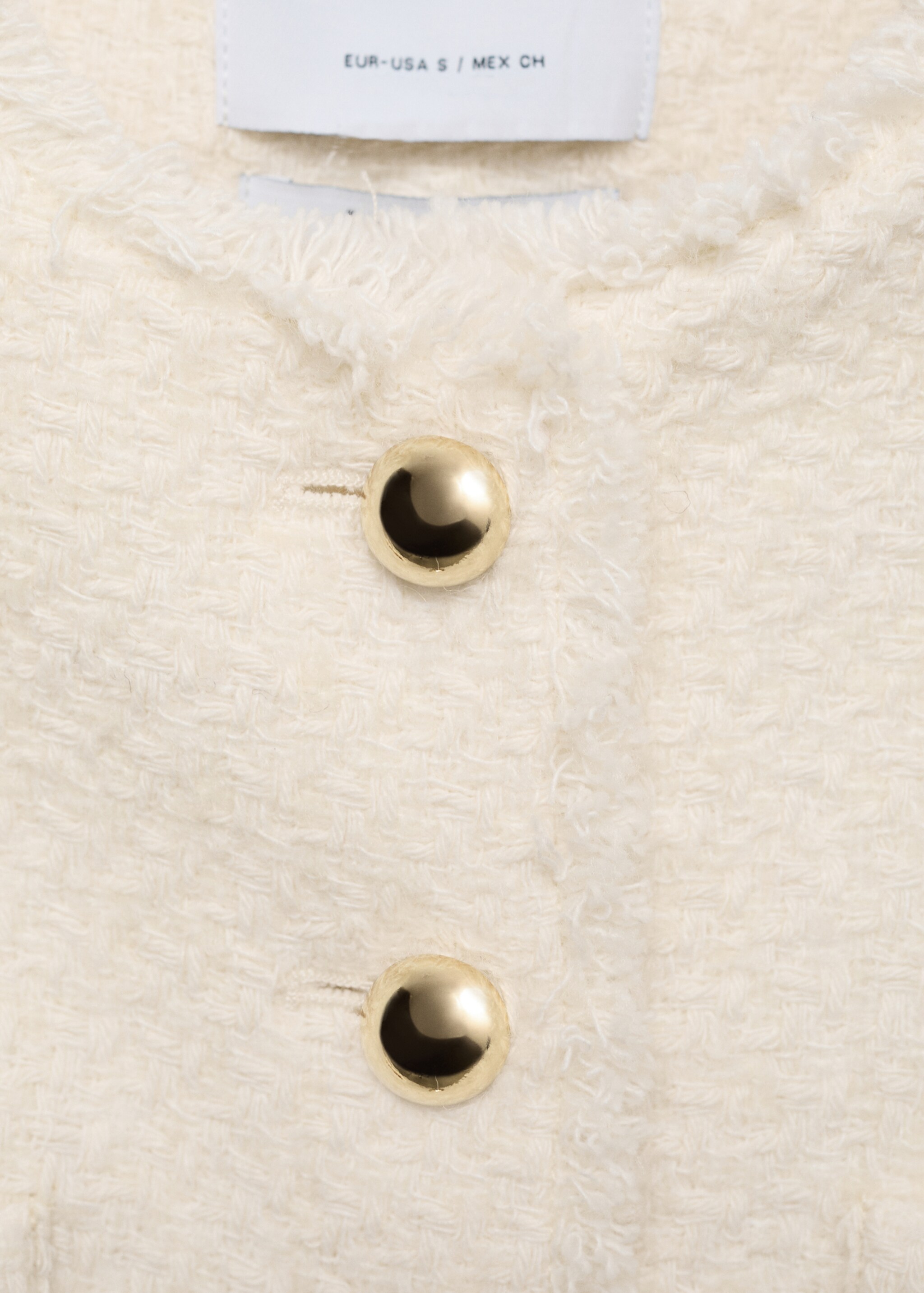 Tweed jacket with jewel buttons - Details of the article 8