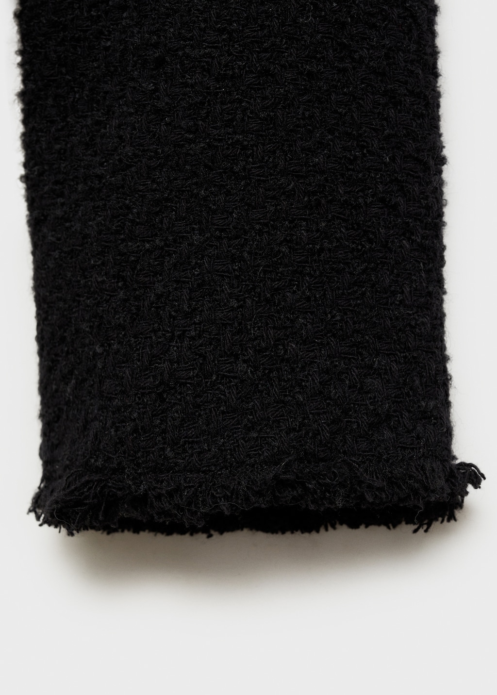 Tweed jacket with jewel buttons