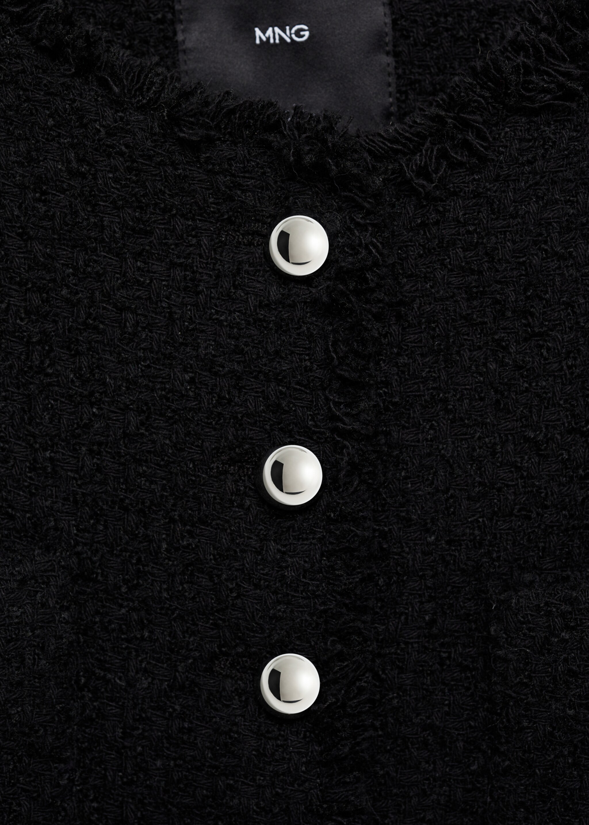Tweed jacket with jewel buttons - Details of the article 8