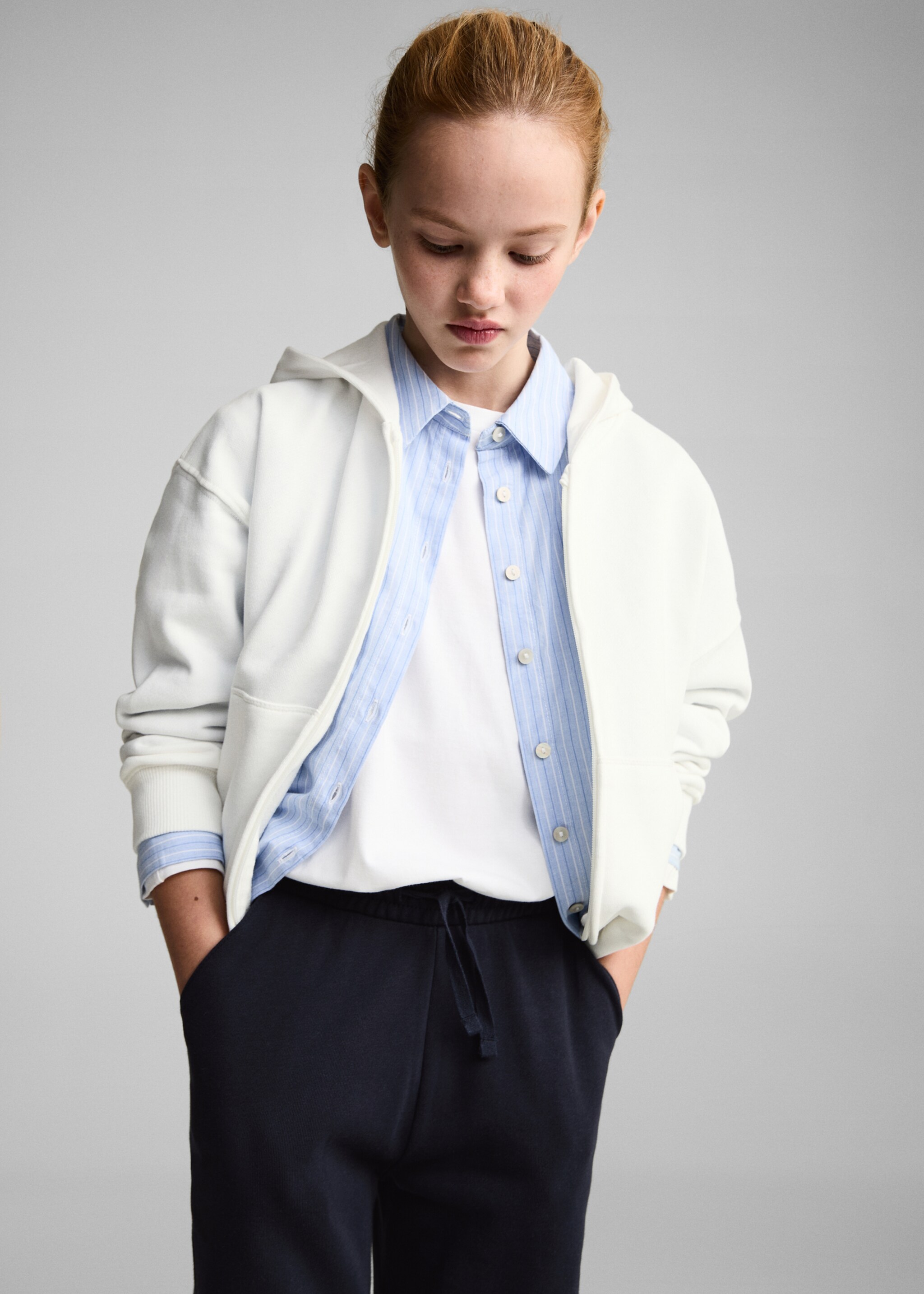 Pantalón jogger algodón - Plano medio