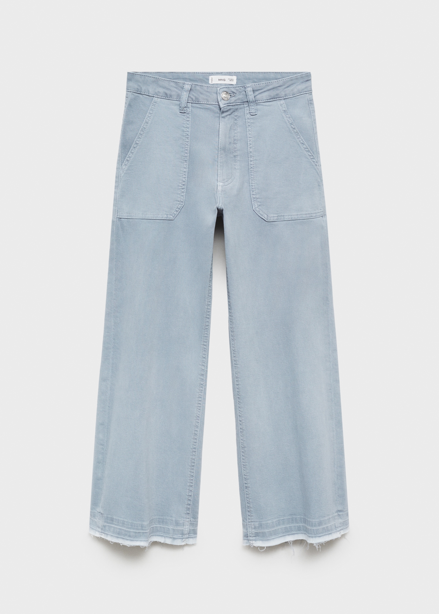 Culotte jeans with pockets - Article without model