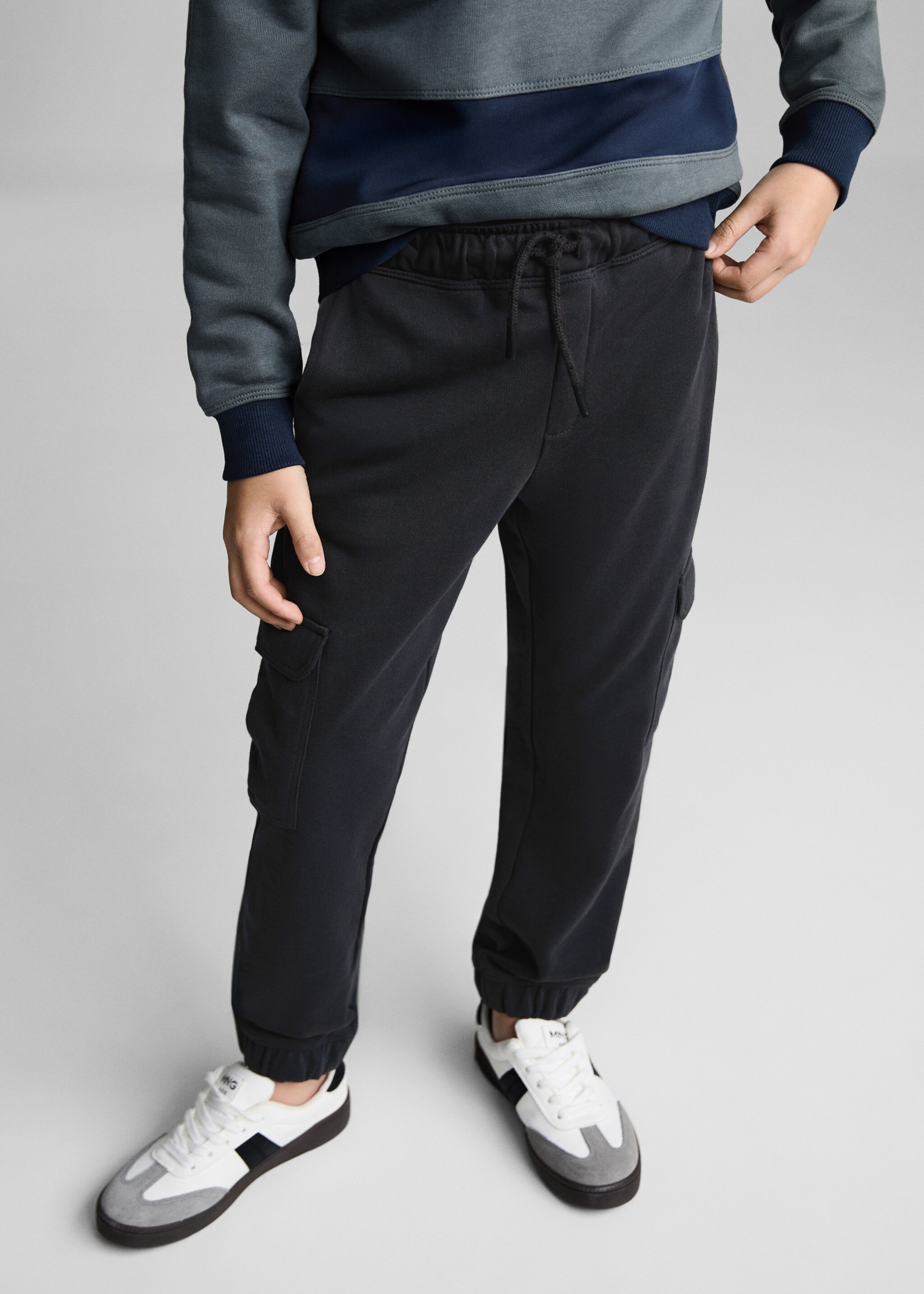 Cargo jogger trousers - Medium plane