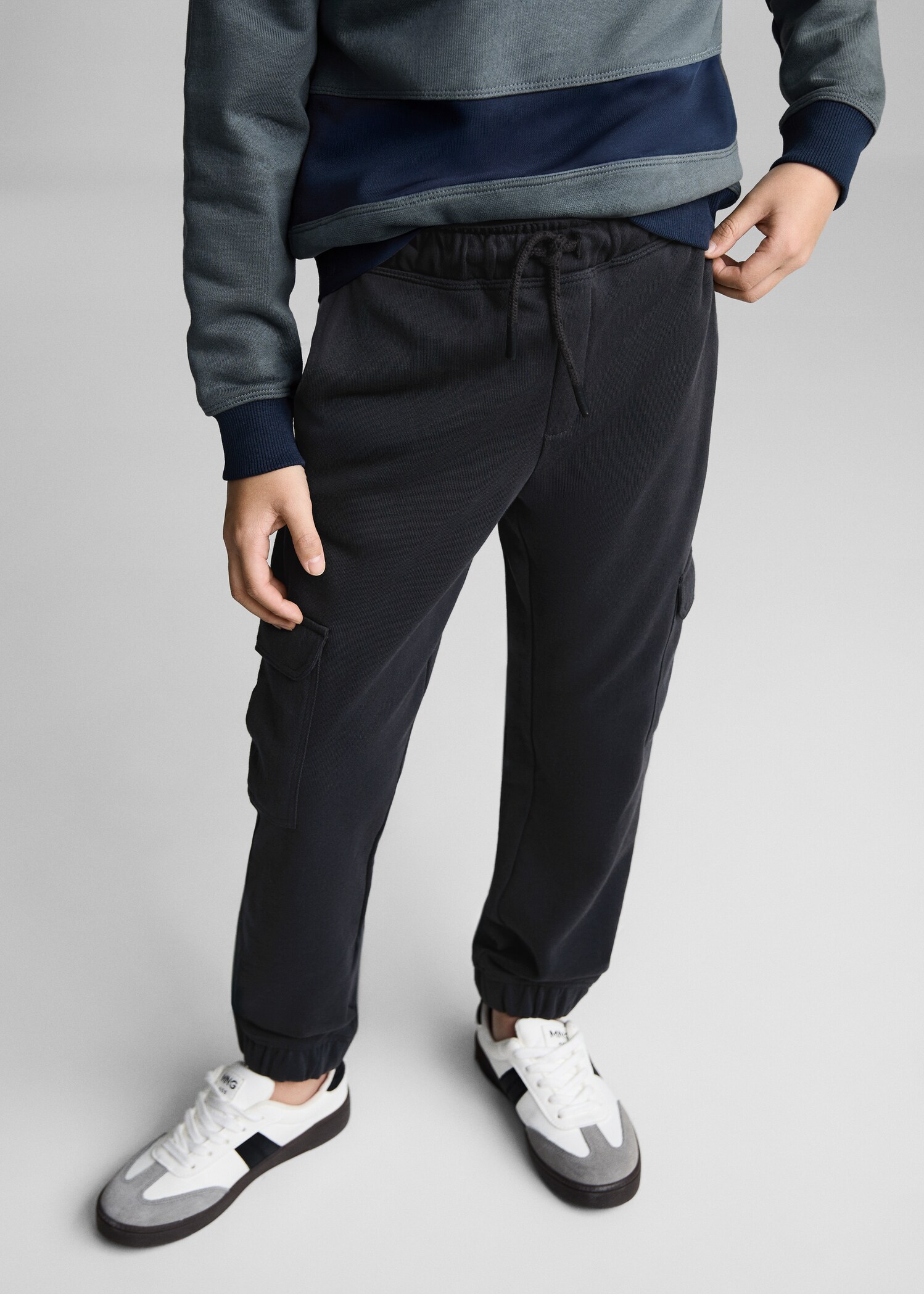 Cargo jogger trousers - Medium plane