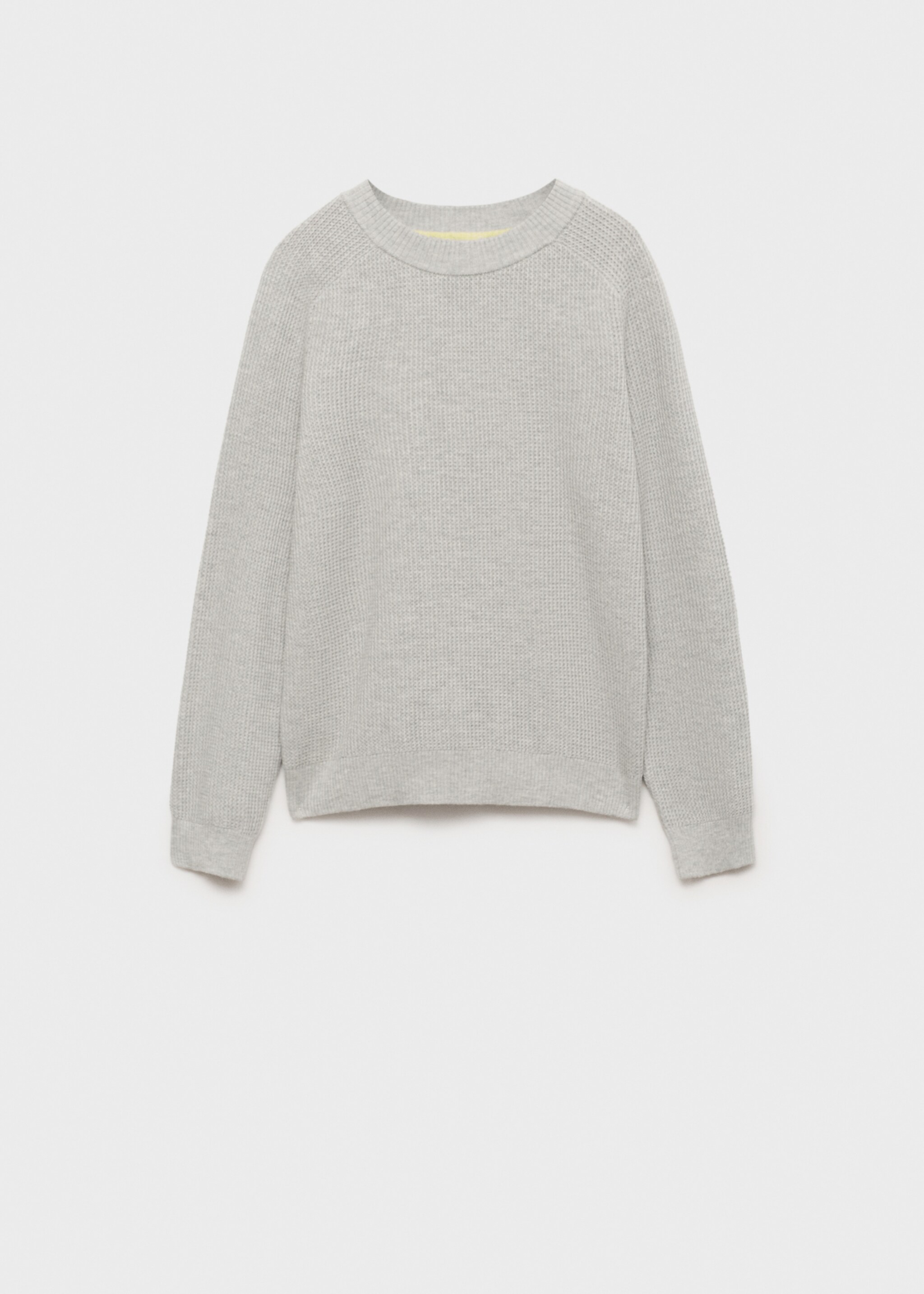 Knitted cotton sweater - Article without model