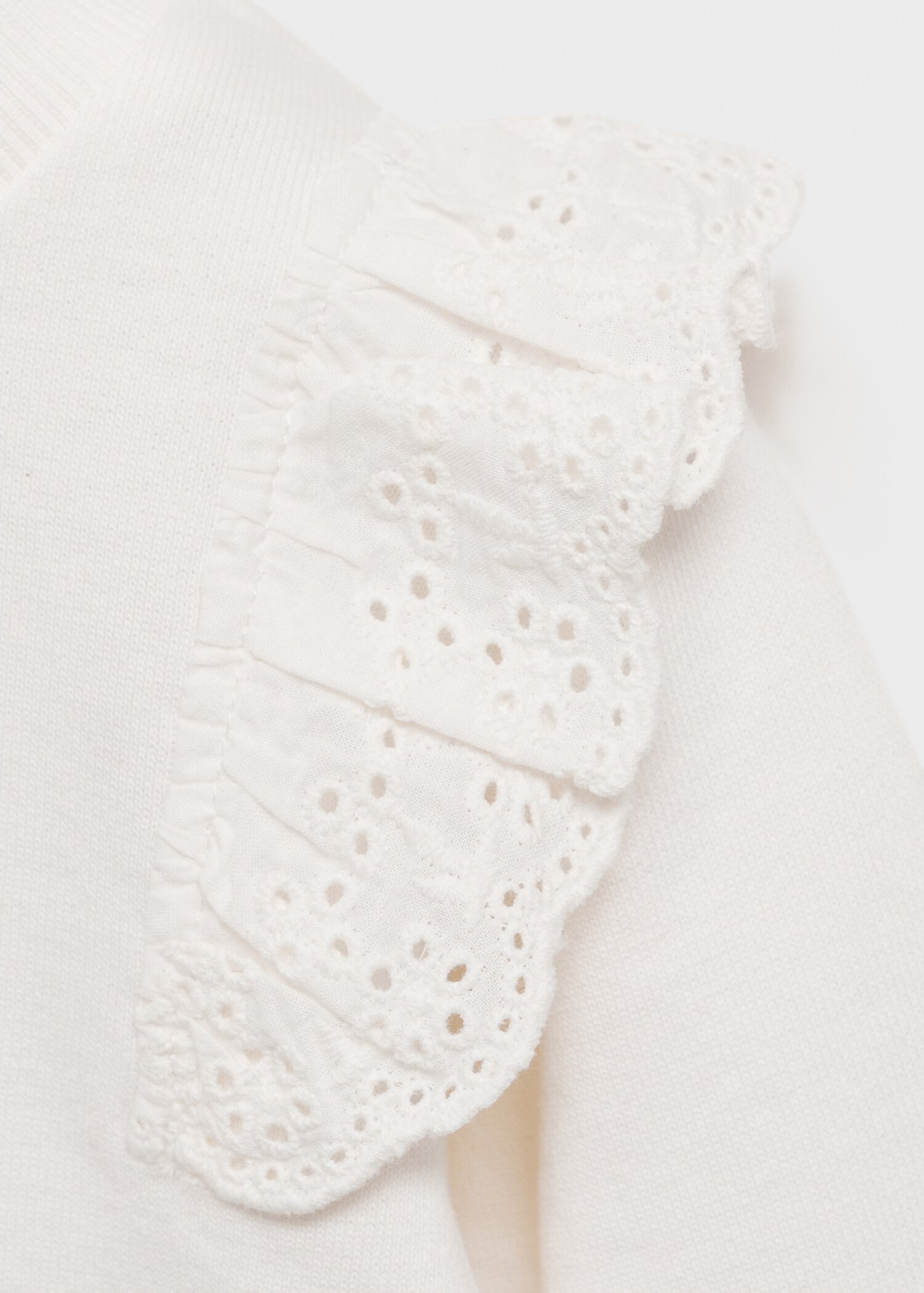 Sudadera bordada volantes - Detalle del artículo 8