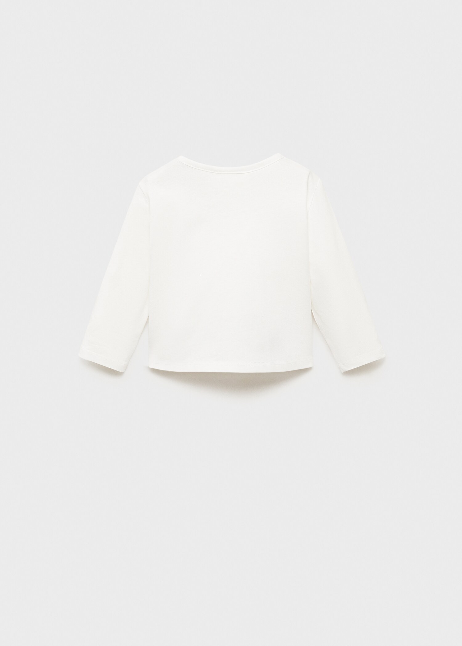 Camiseta dibujo estampado - Reverso del artículo