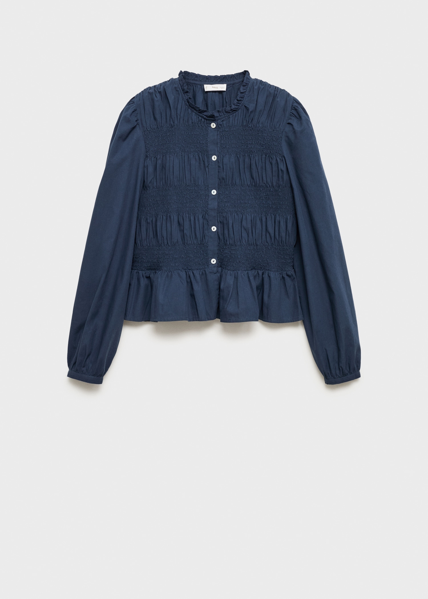 Mango Sale Camisa Cuello Bobo Mango Mango Blusa Color Ciruela