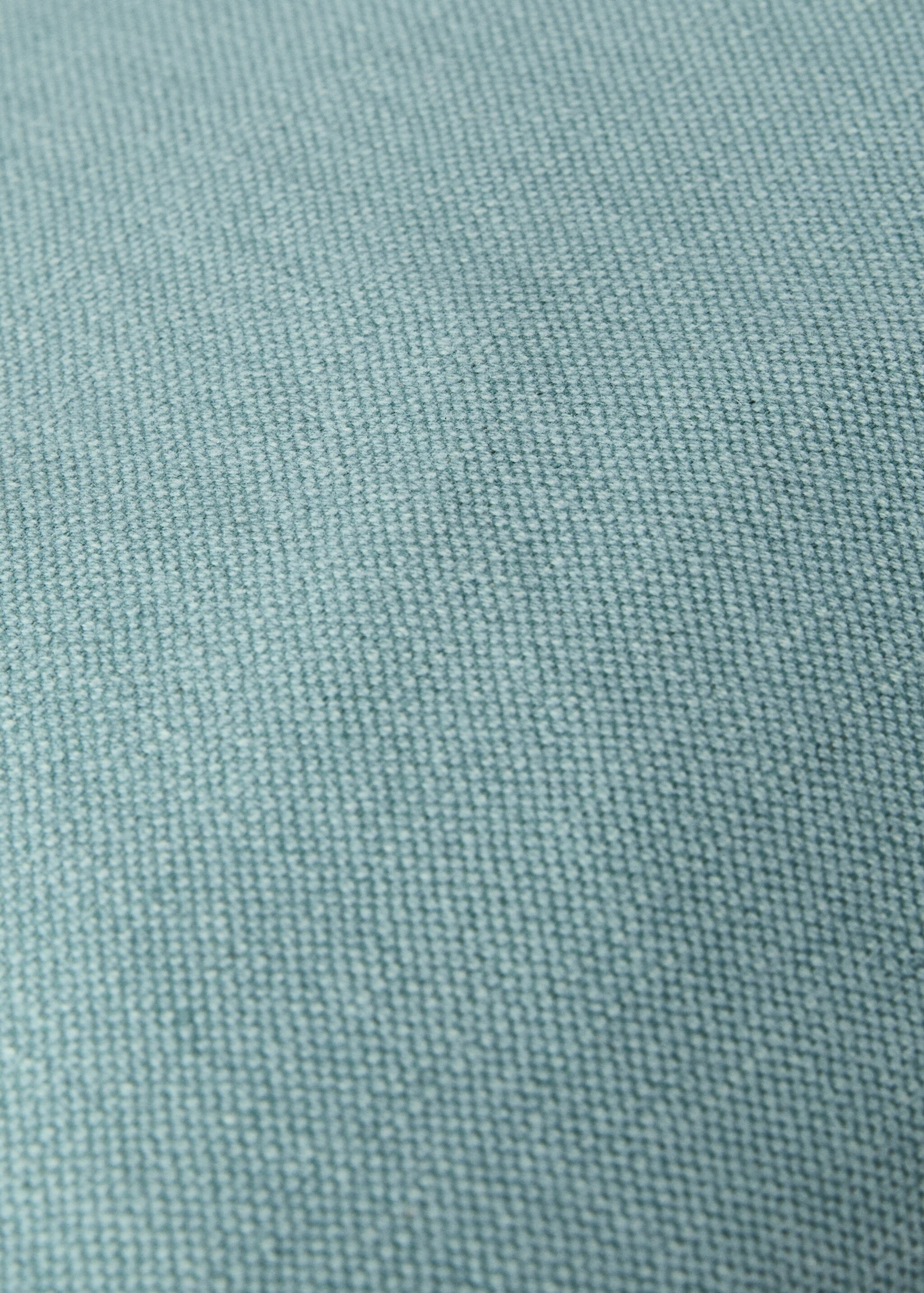 Funda cojín algodón lino overlock pestaña 40x60cm - Detalle del artículo 2