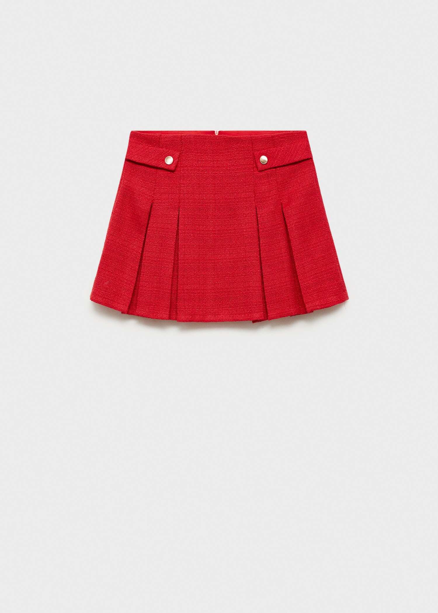 Jupe plissée tweed - Article sans modèle