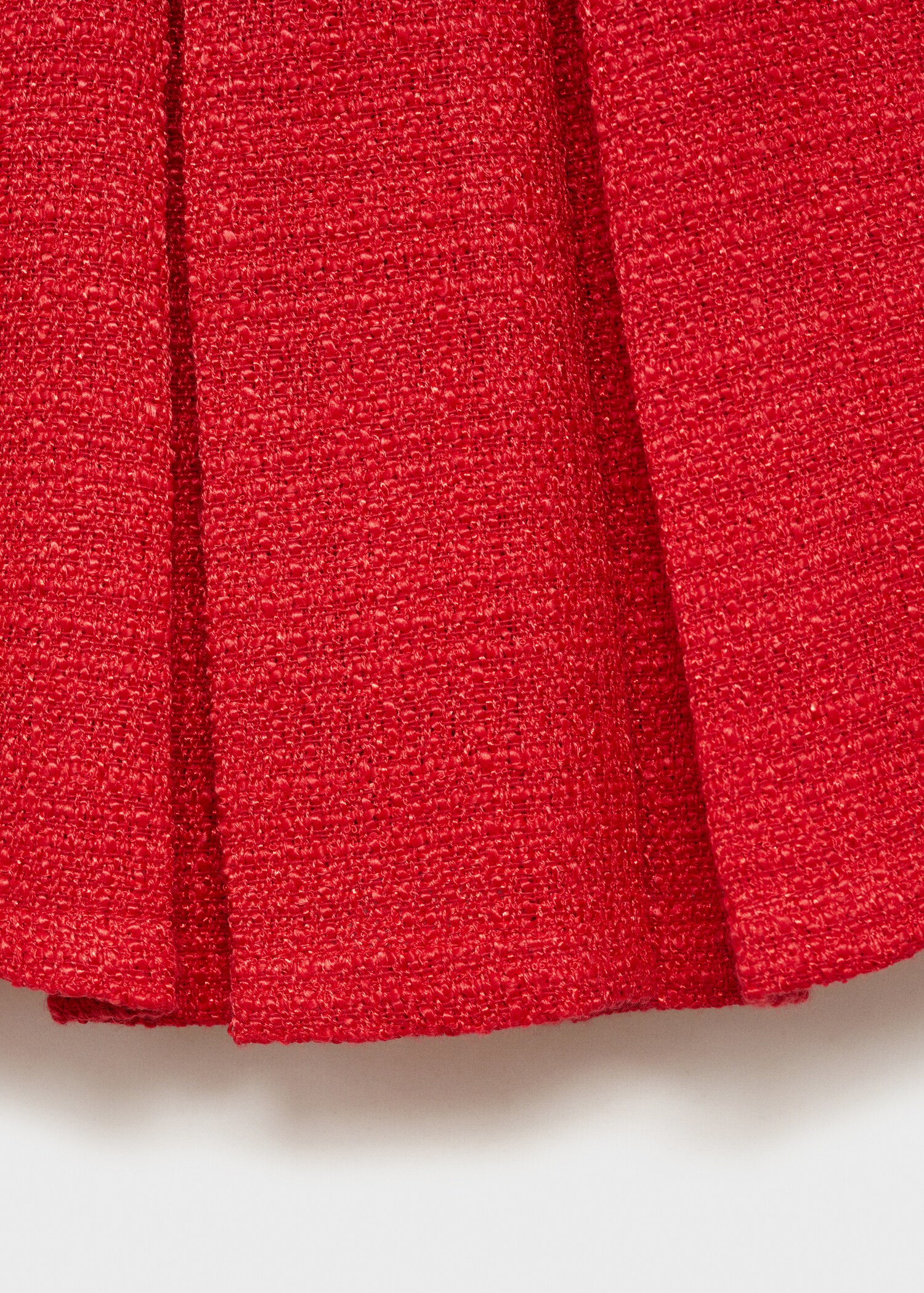 Jupe plissée tweed - Détail de l'article 0