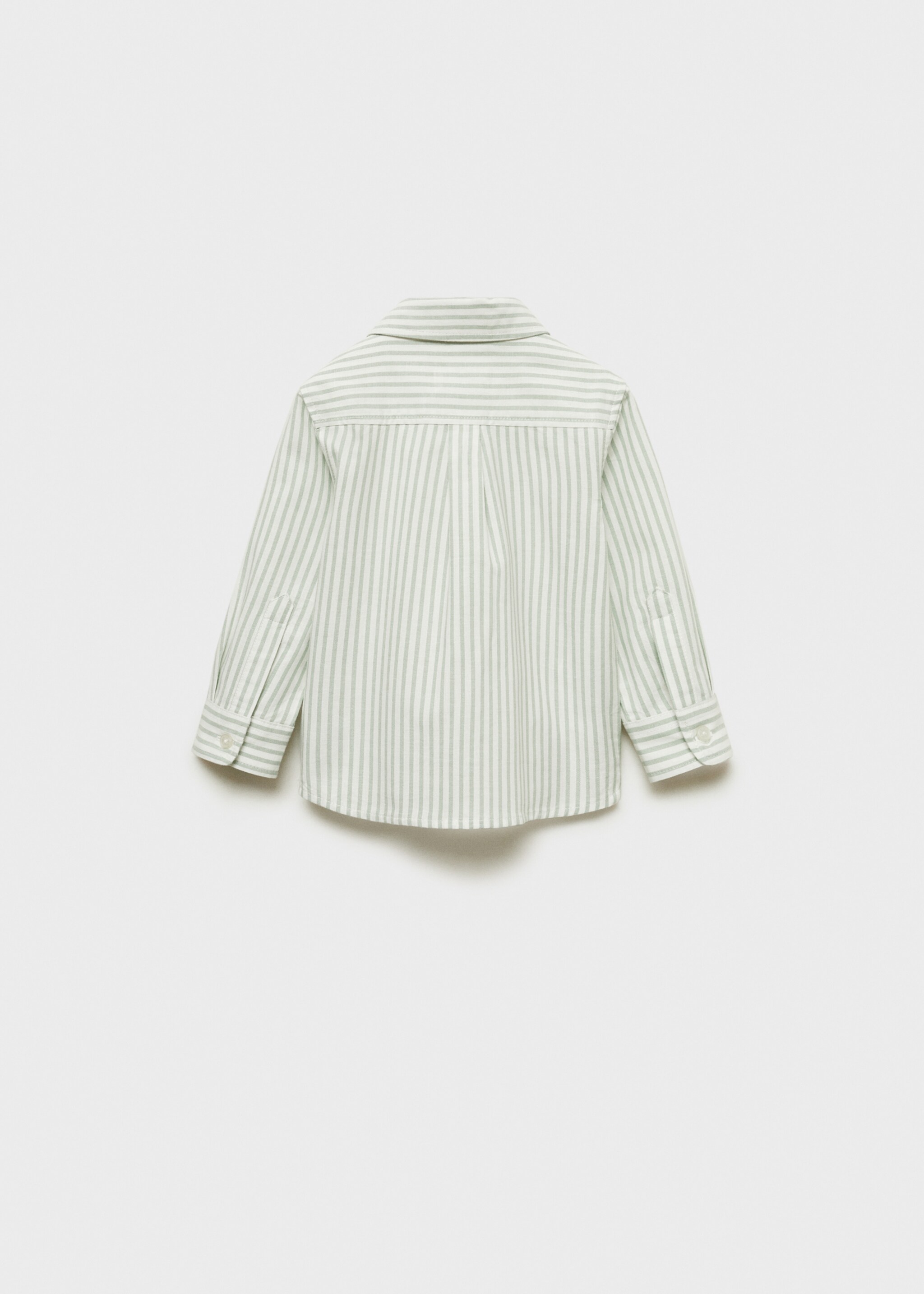 Striped Oxford shirt - Reverse of the article