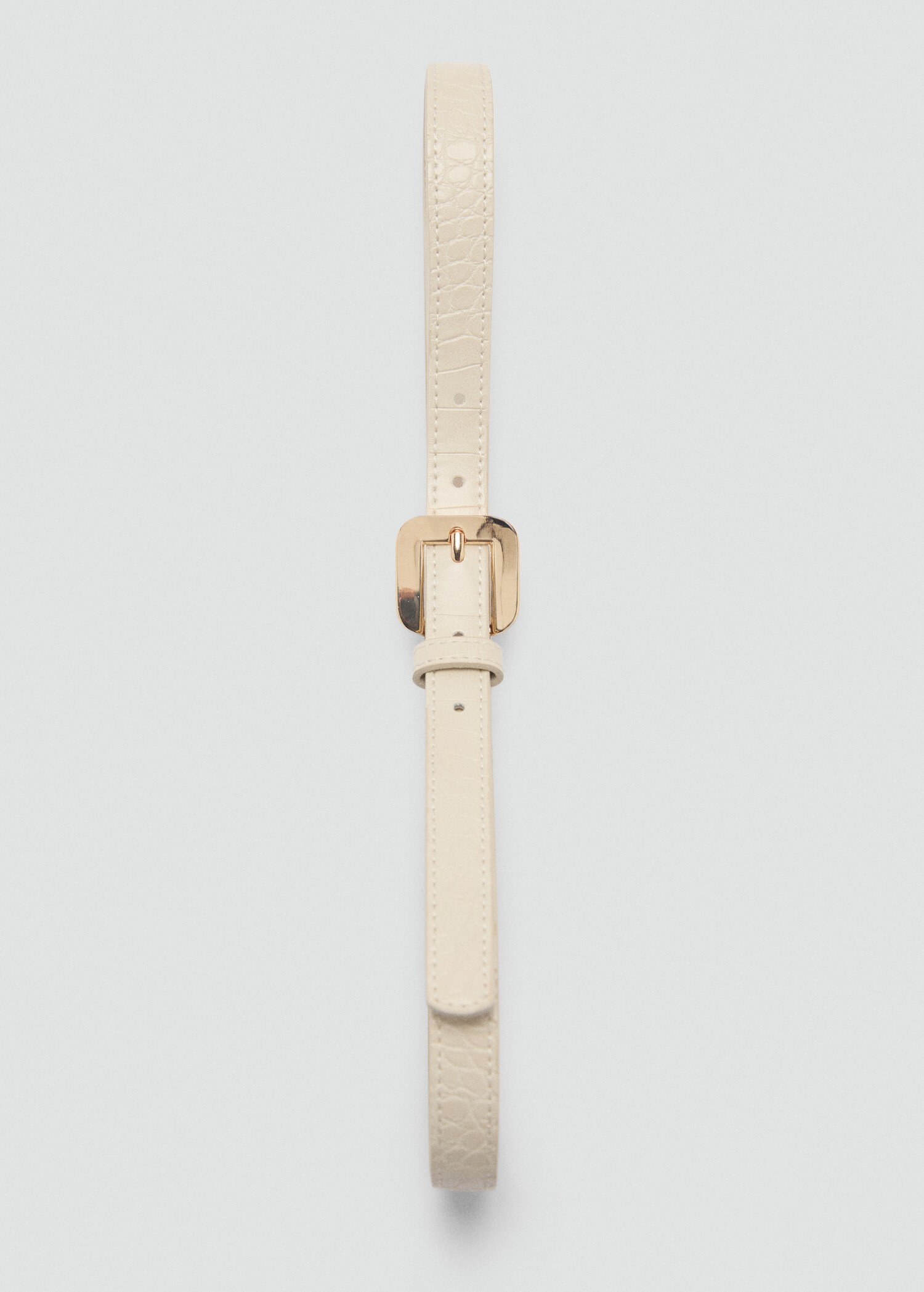Croco leather-effect belt - Details of the article 2