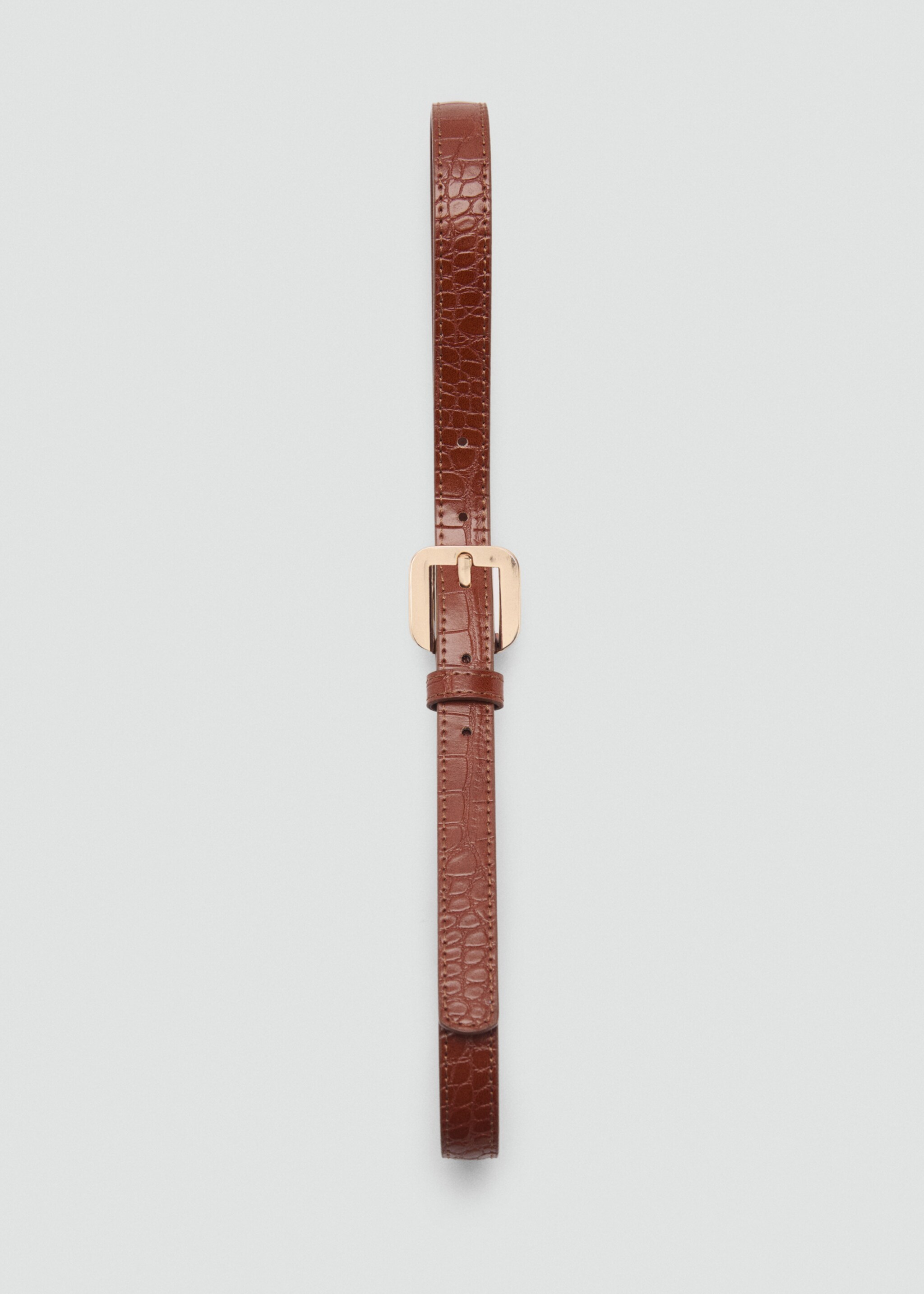 Croco leather-effect belt - Details of the article 2