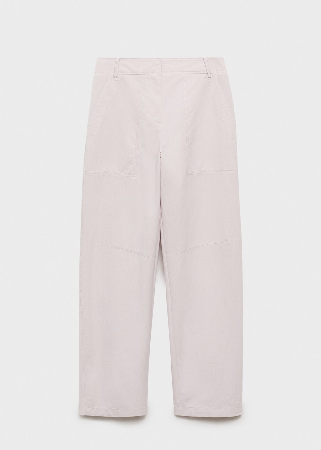Wideleg pants with decorative seams - Women | MANGO USA