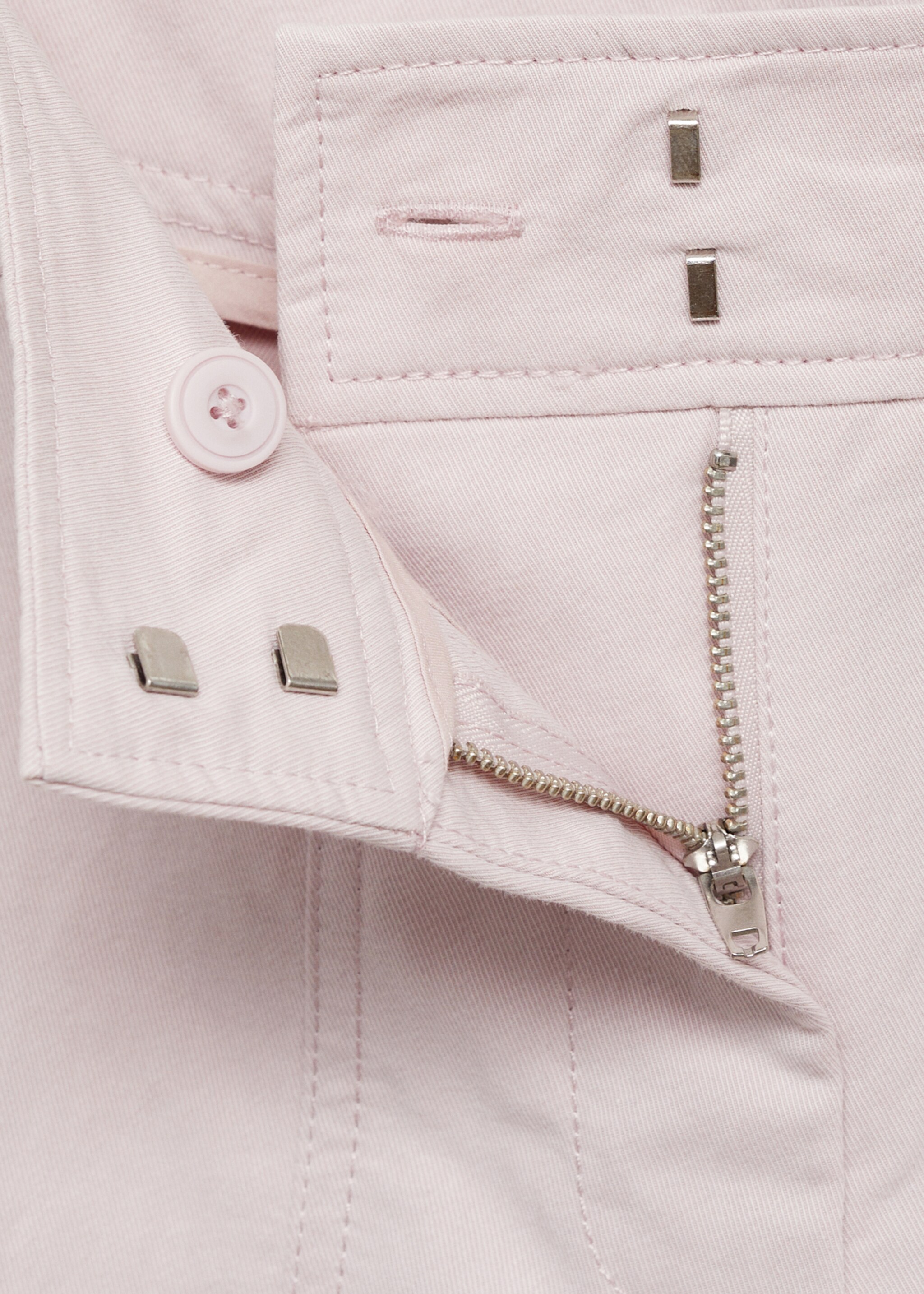Wide-leg trousers with decorative seams - Details of the article 8
