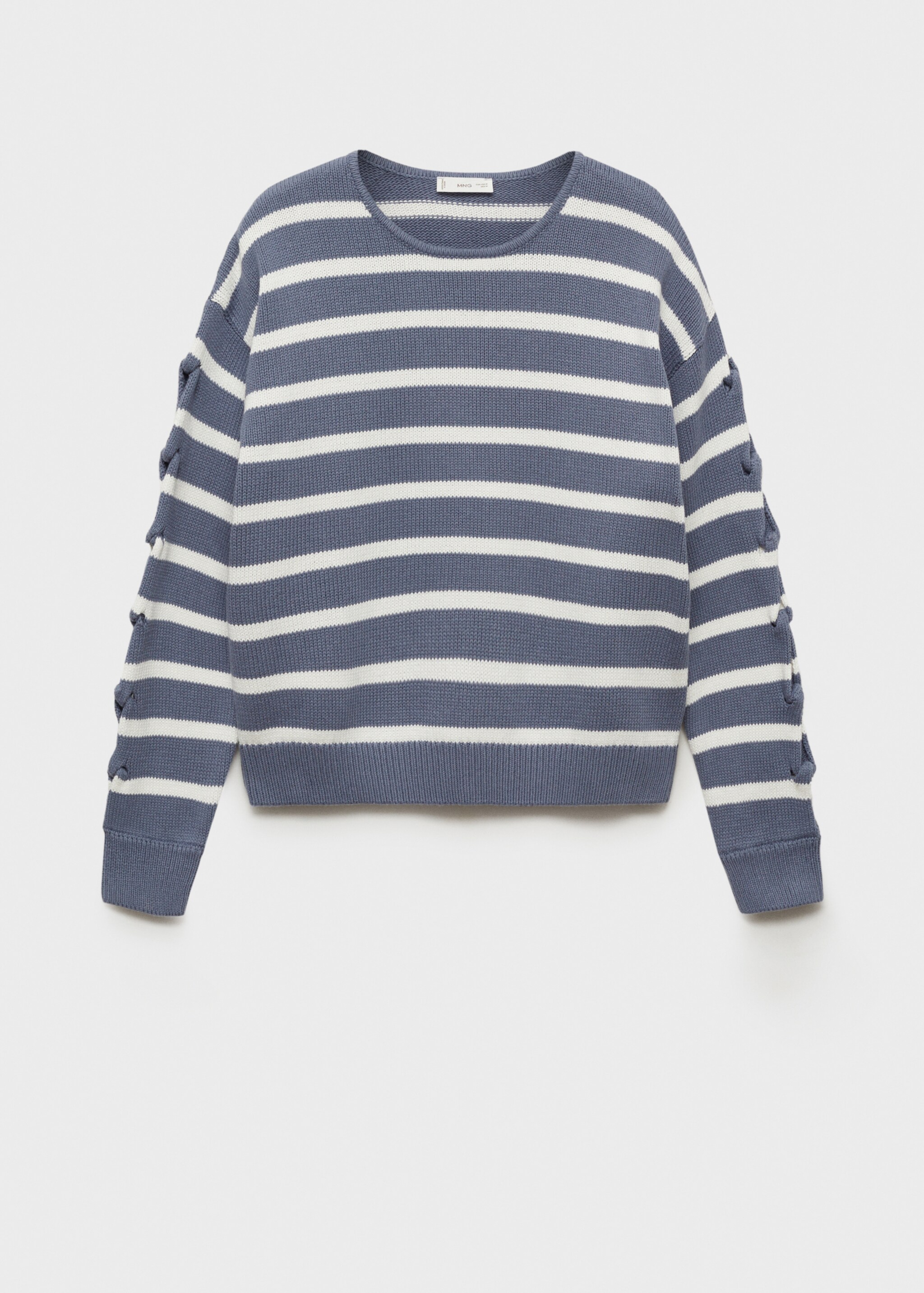 Pull-over en maille à rayures - Article sans modèle