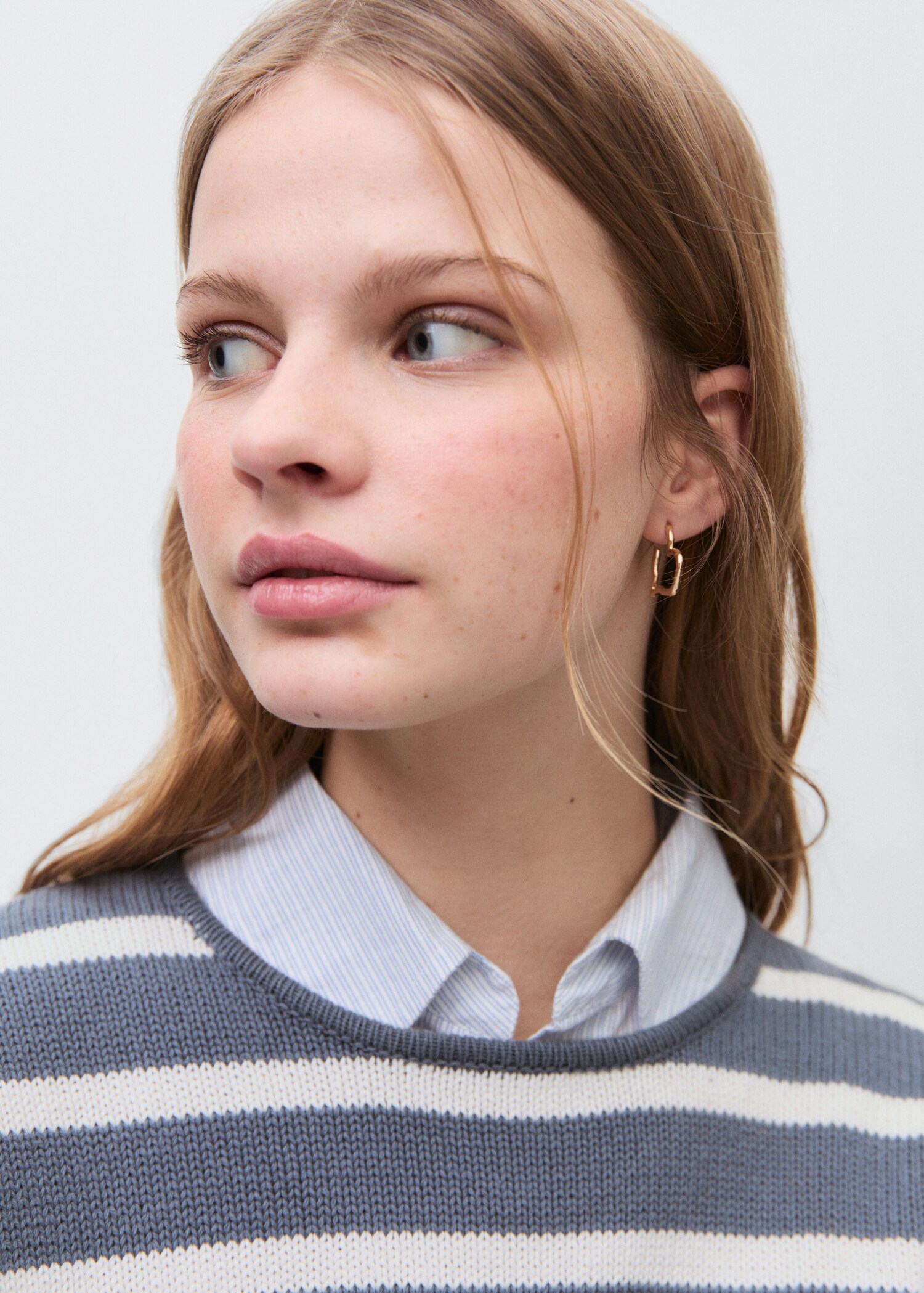 Pull-over en maille à rayures - Détail de l'article 1