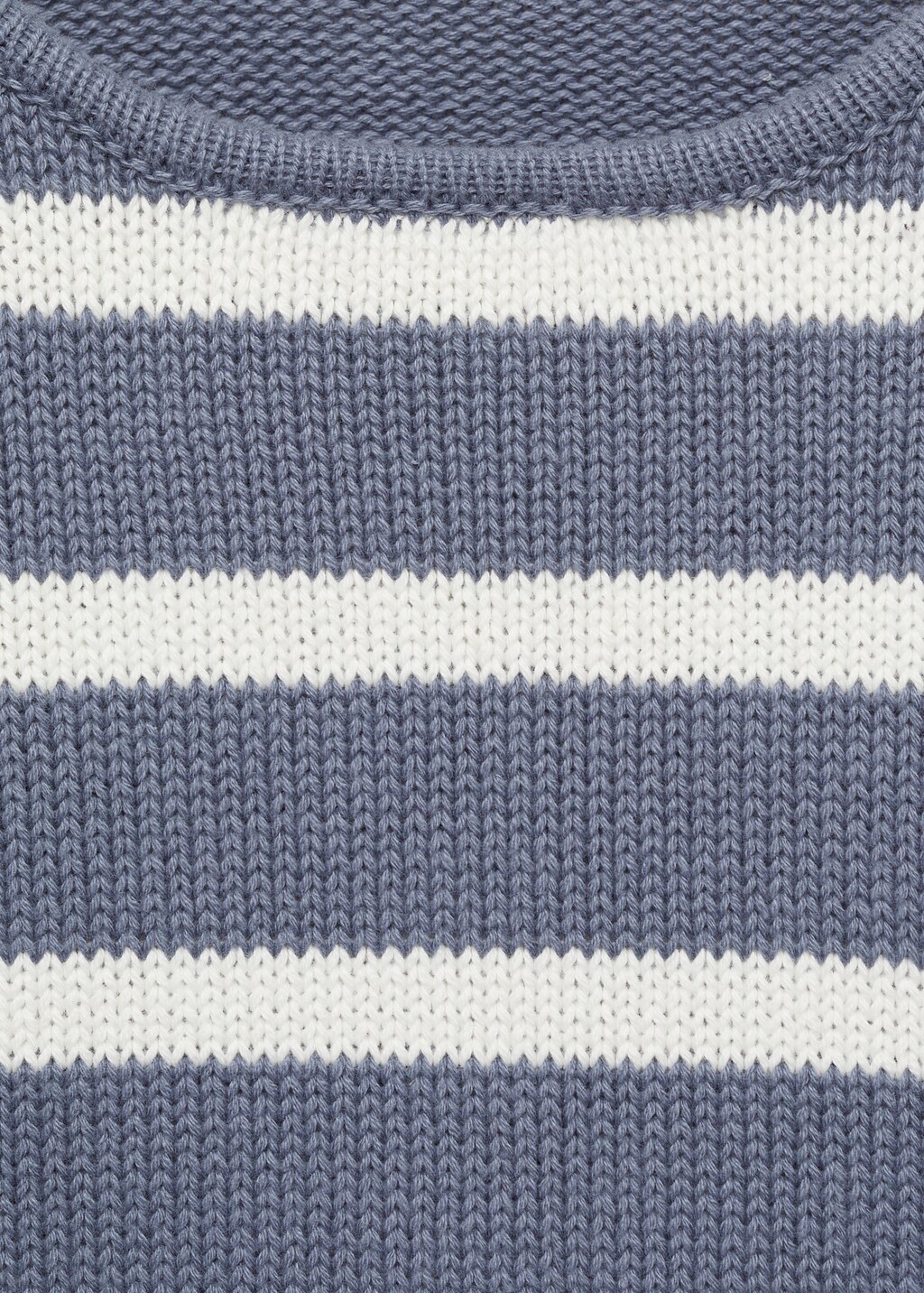 Knit striped sweater