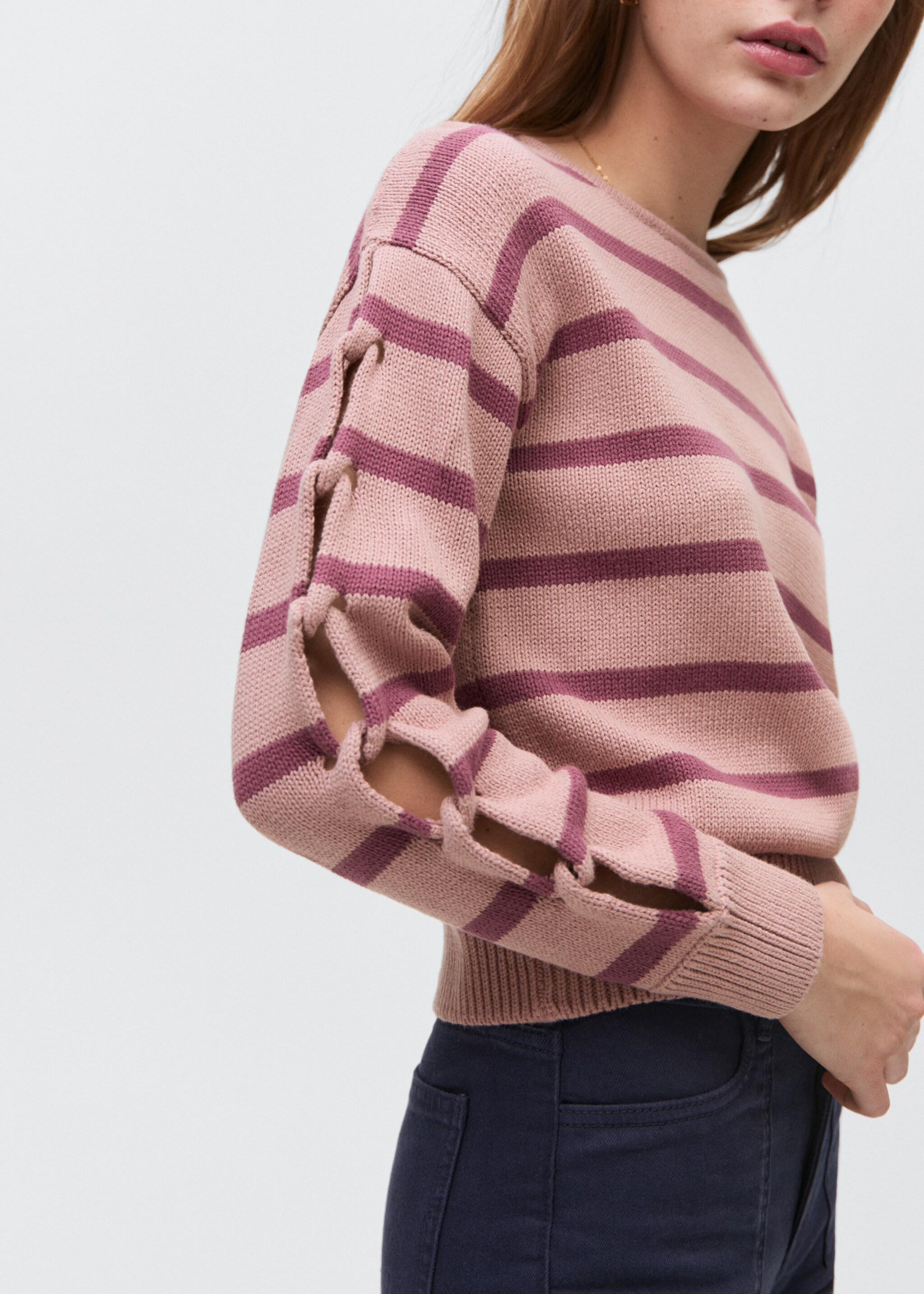 Pullover maglia a righe - Dettaglio dell'articolo 6