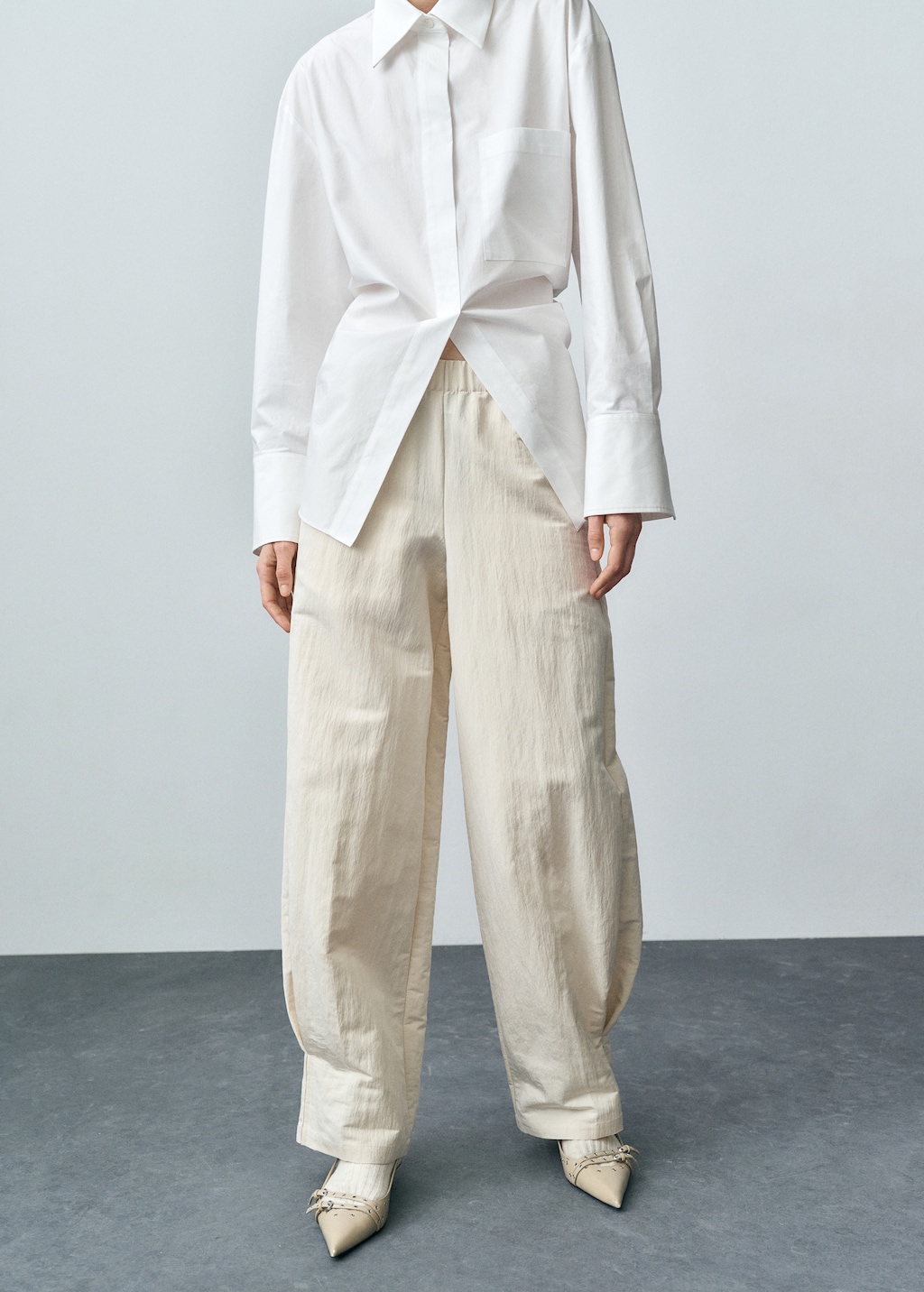 Pantalón jogger pinzas