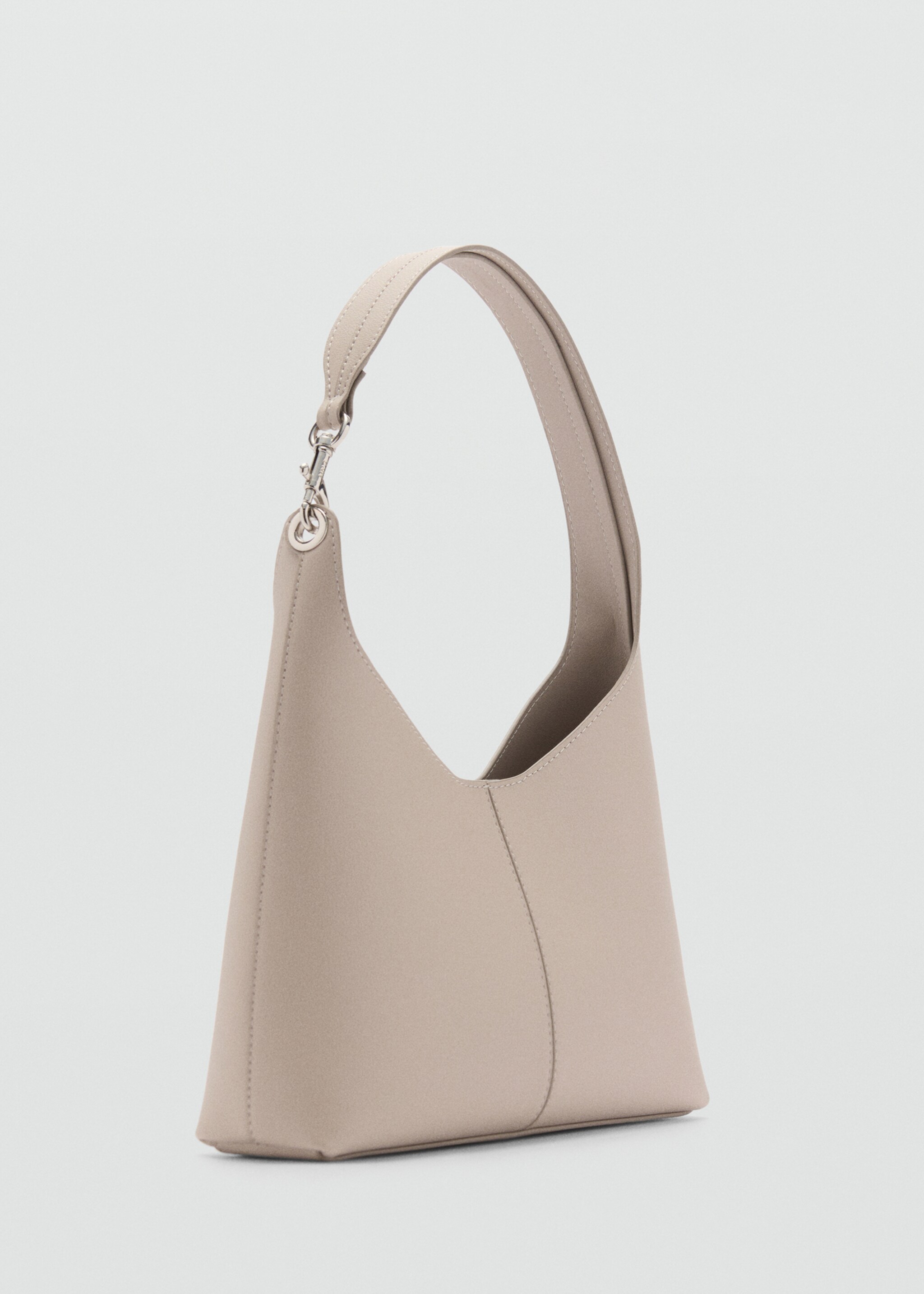 Shopper bag with metallic detail - Medium plane