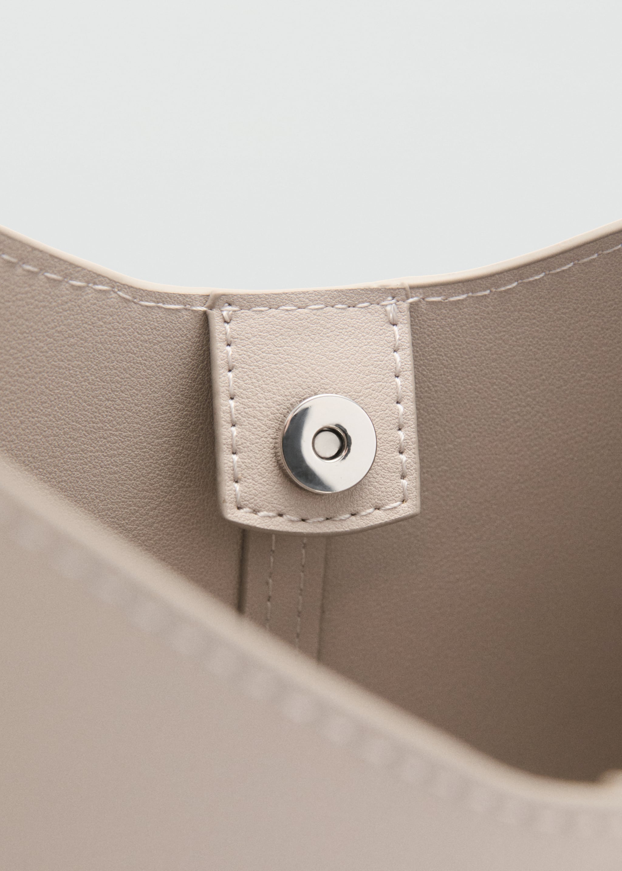 Shopper bag with metallic detail - Details of the article 4