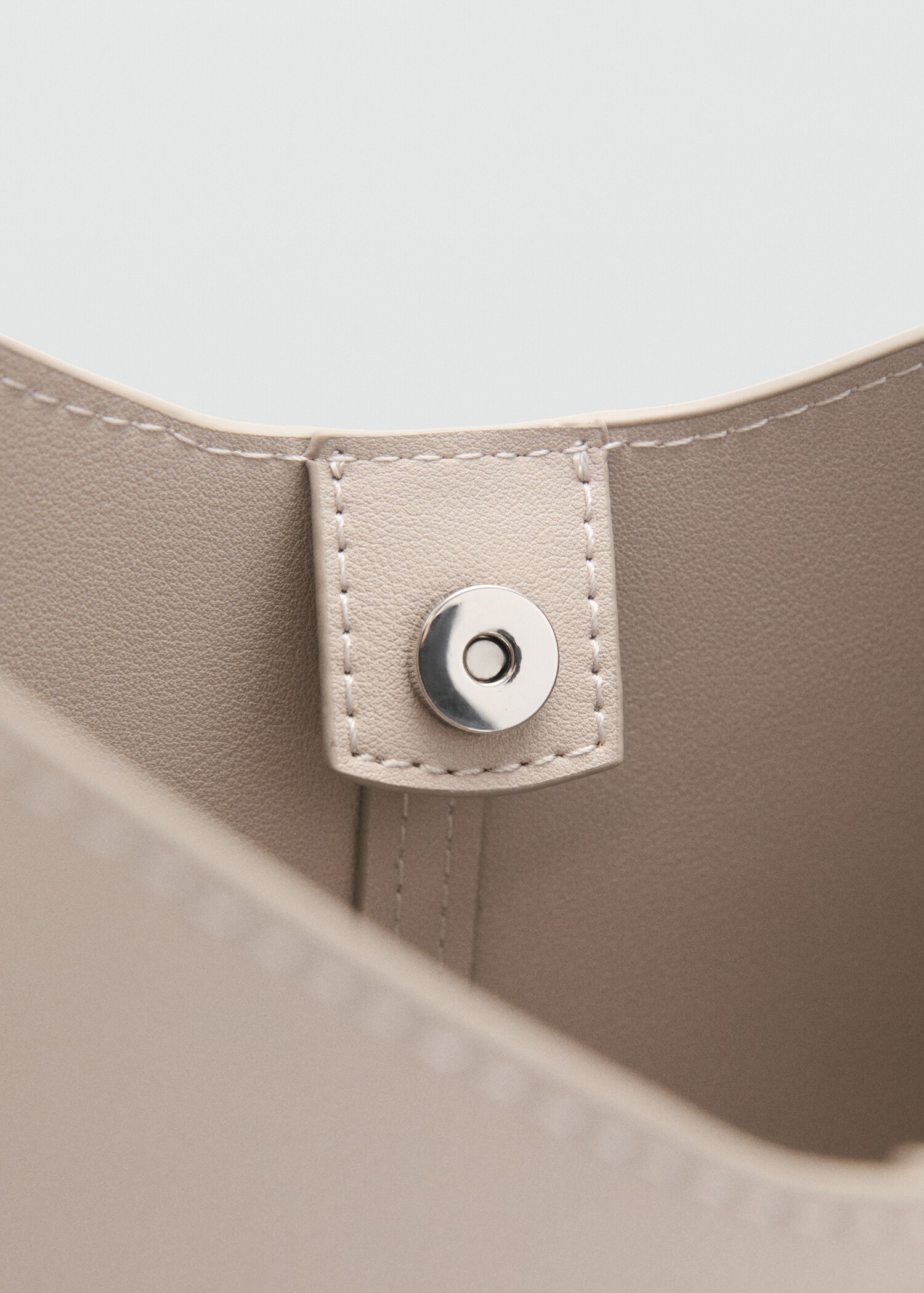 Shopper bag with metallic detail - Details of the article 4