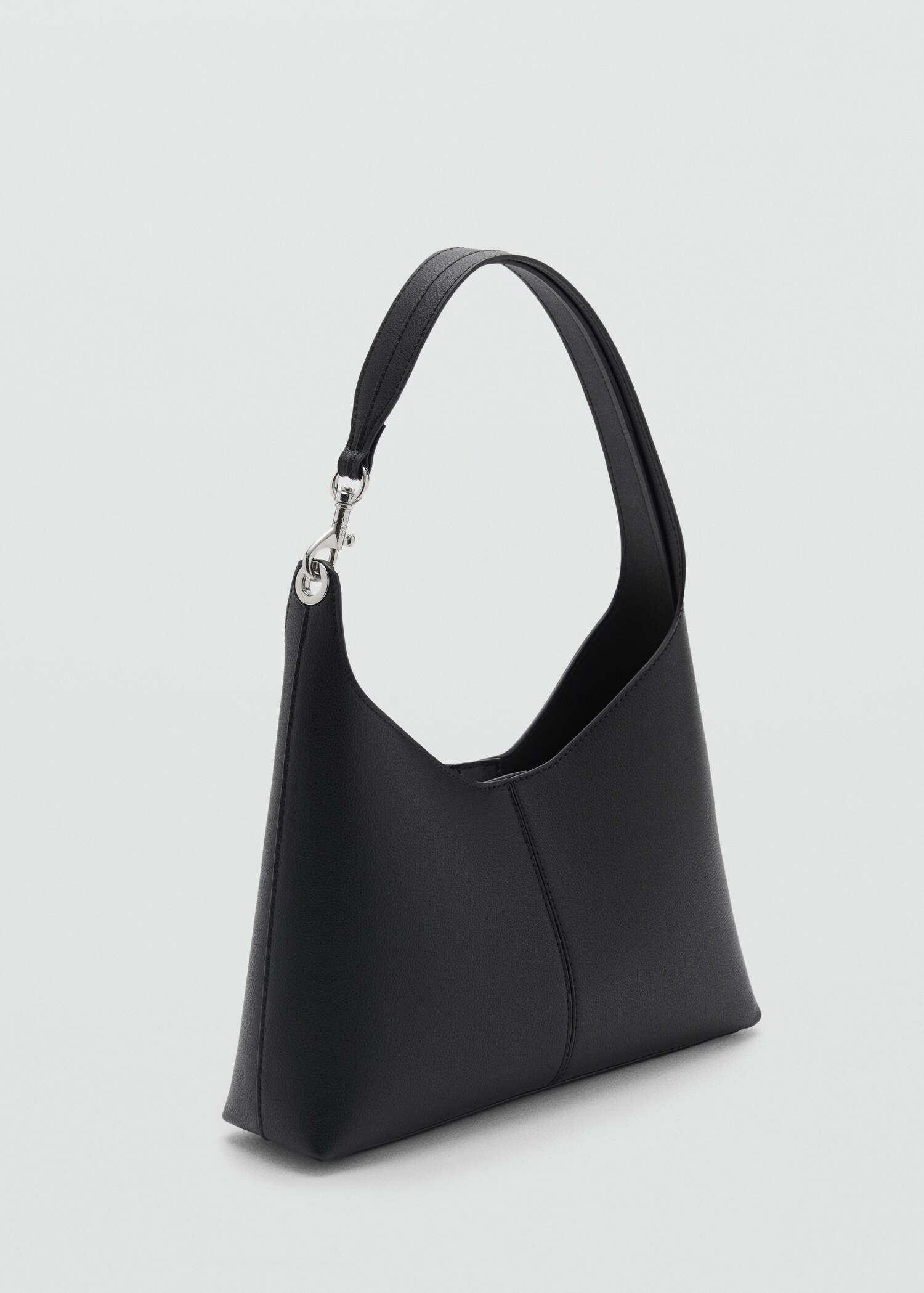 Shopper bag with metallic detail - Medium plane