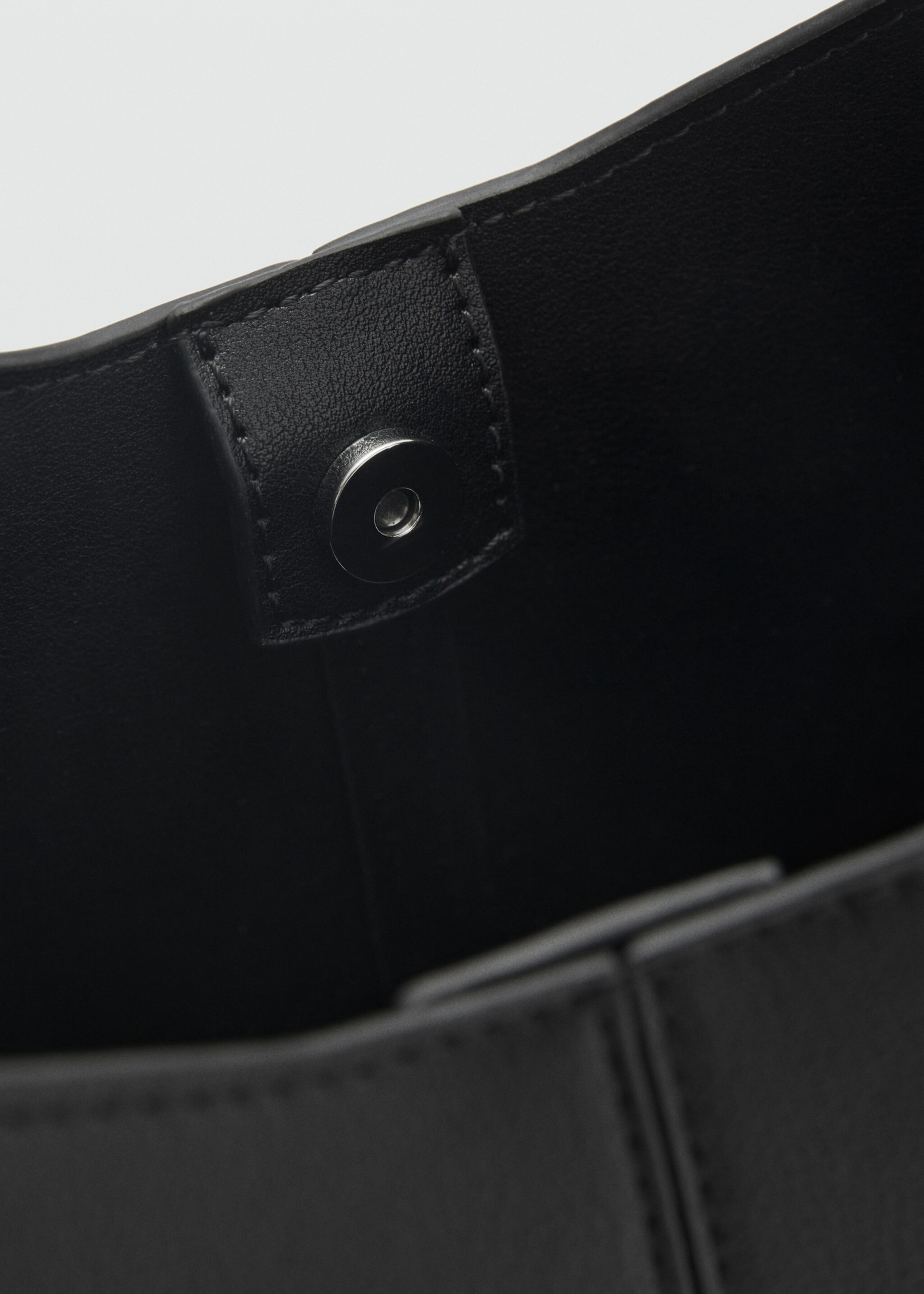 Shopper bag with metallic detail - Details of the article 2