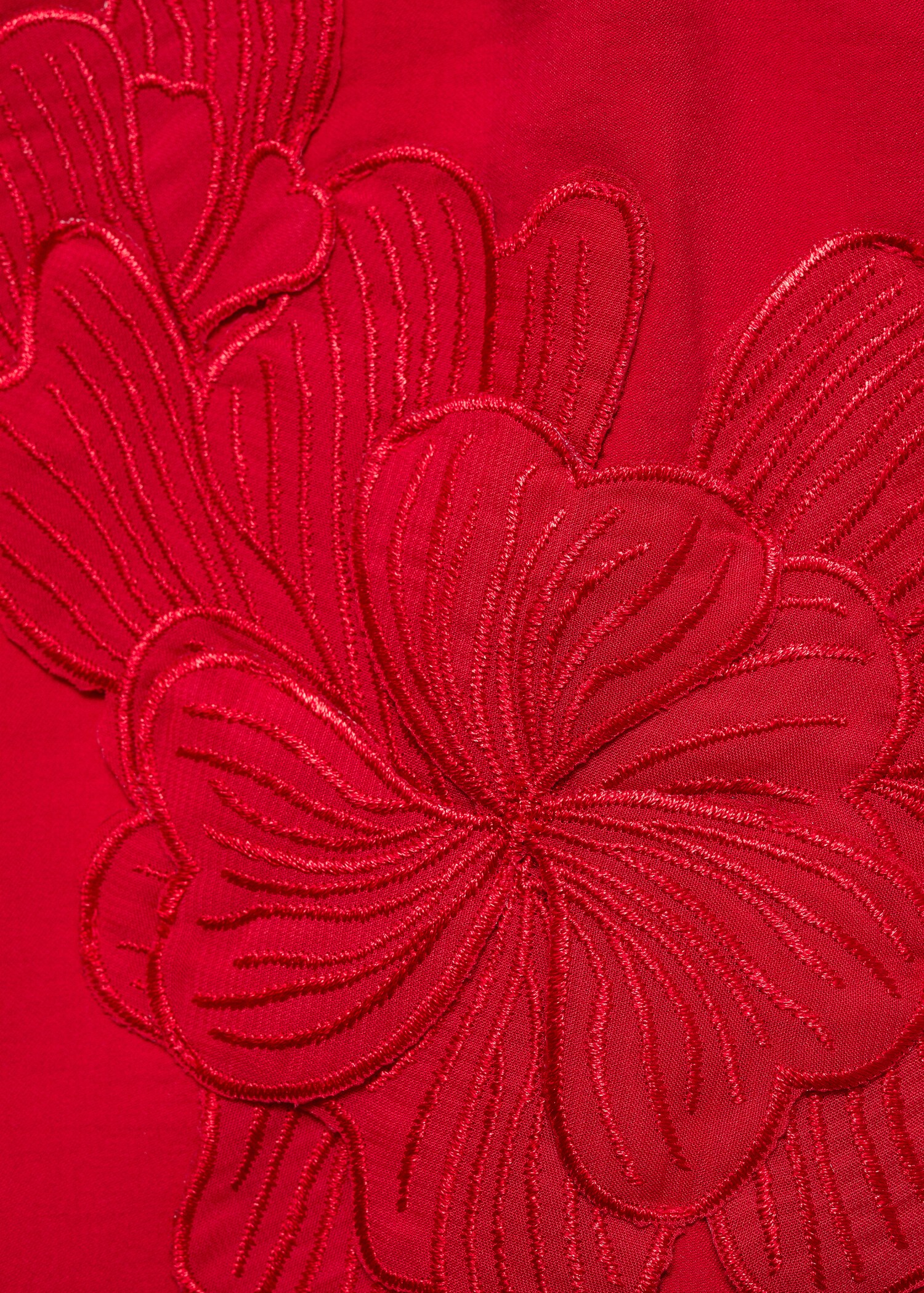 Robe courte ornement floral - Détail de l'article 0