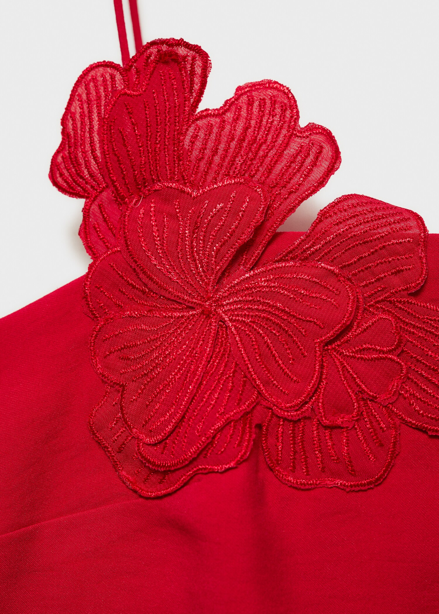 Robe courte ornement floral - Détail de l'article 8