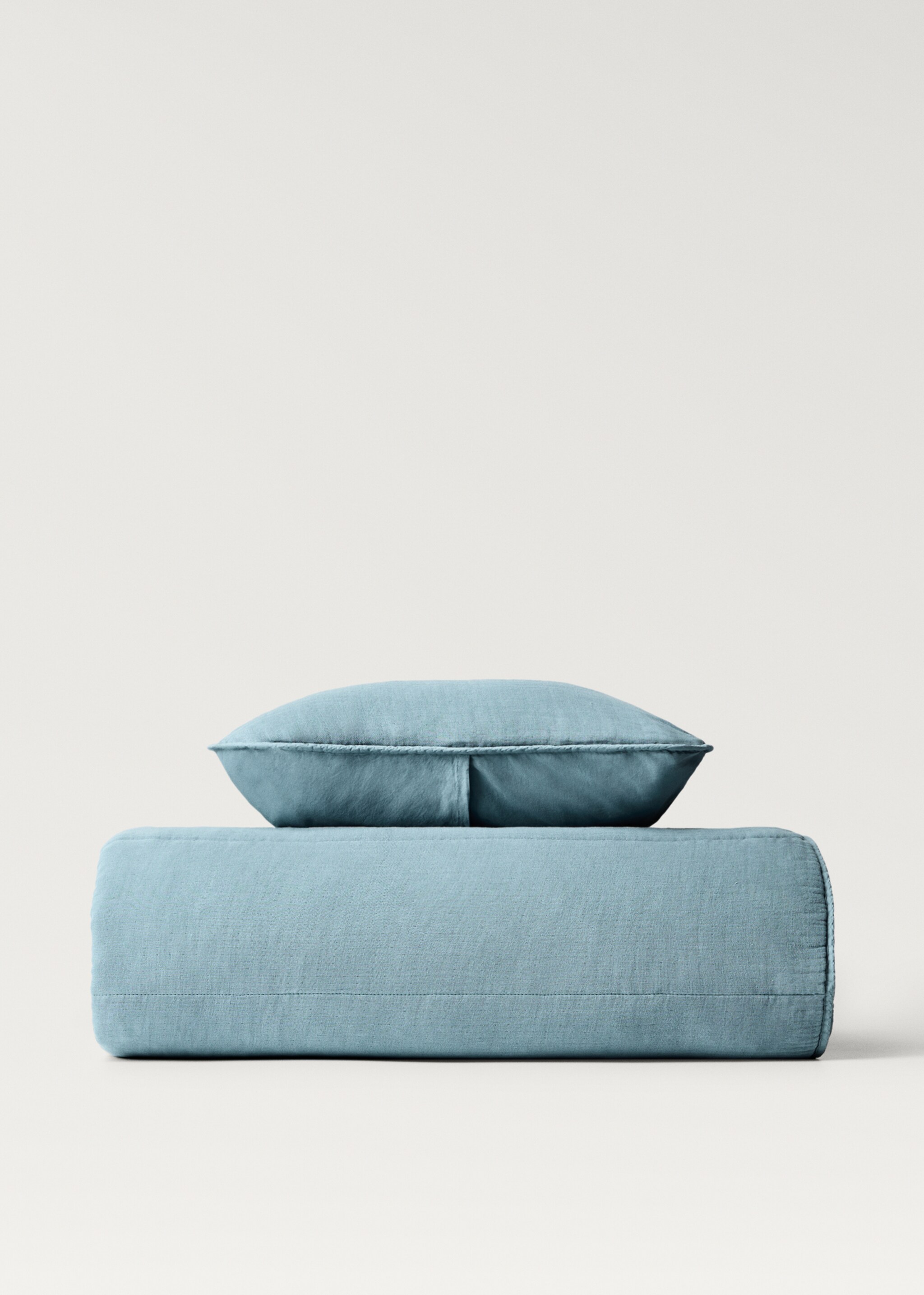 Garment-dyed cotton bedspread for 90/105 cm bed - Details of the article 3