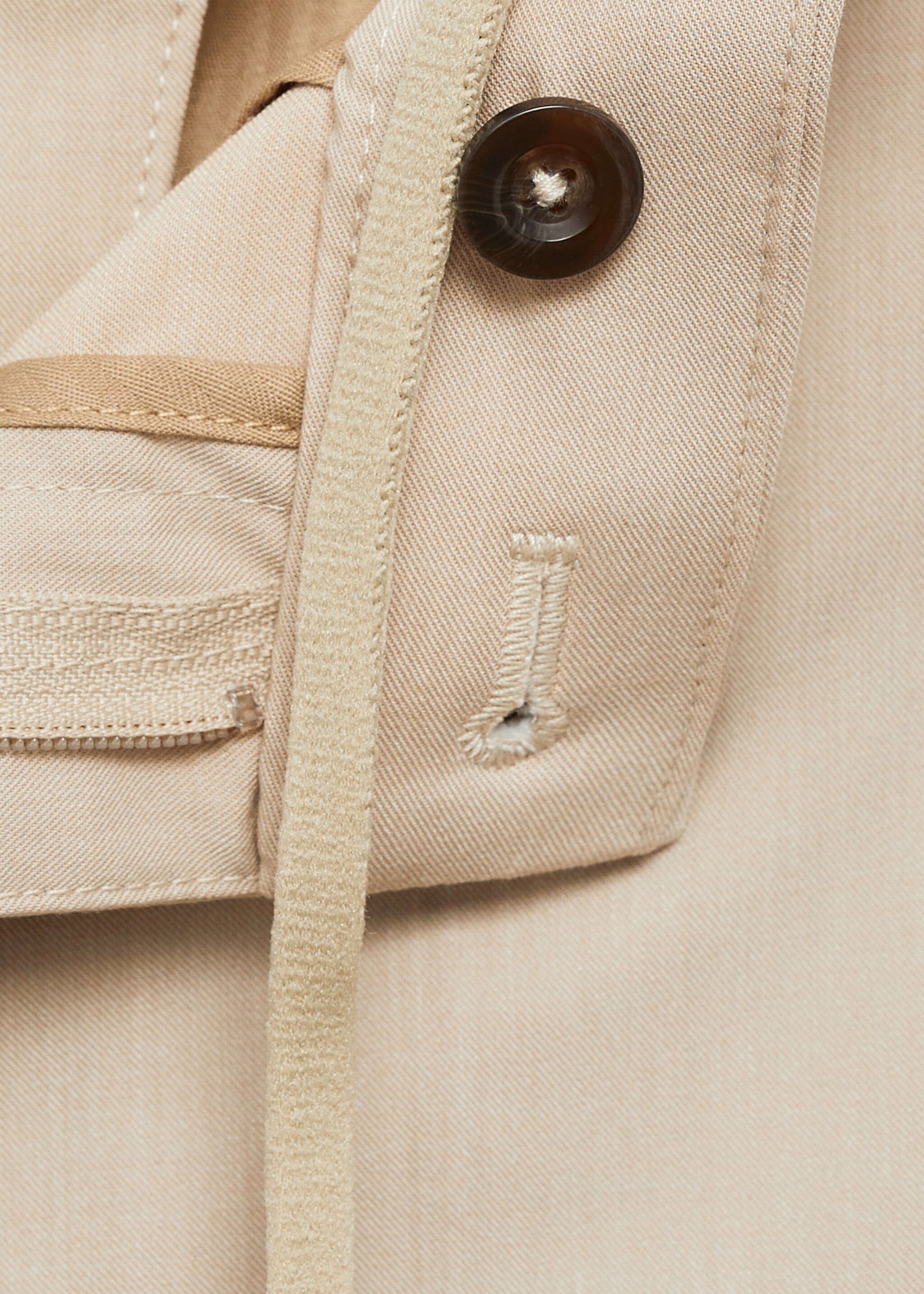 Bologna slim cropped comfort stretch trousers - Details of the article 0