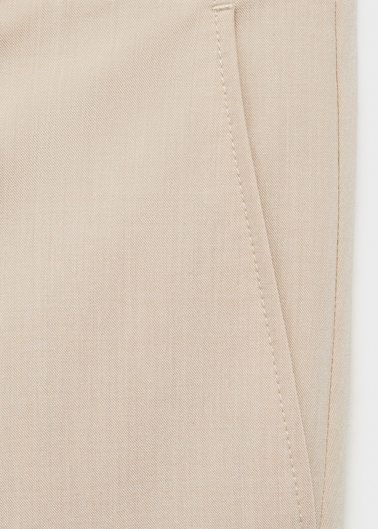 Bologna slim cropped comfort stretch trousers - Details of the article 8