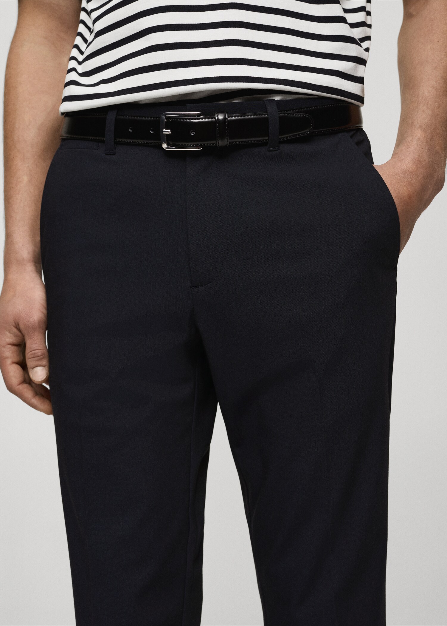 Pantalón Bologna slim cropped comfort stretch - Detalle del artículo 1