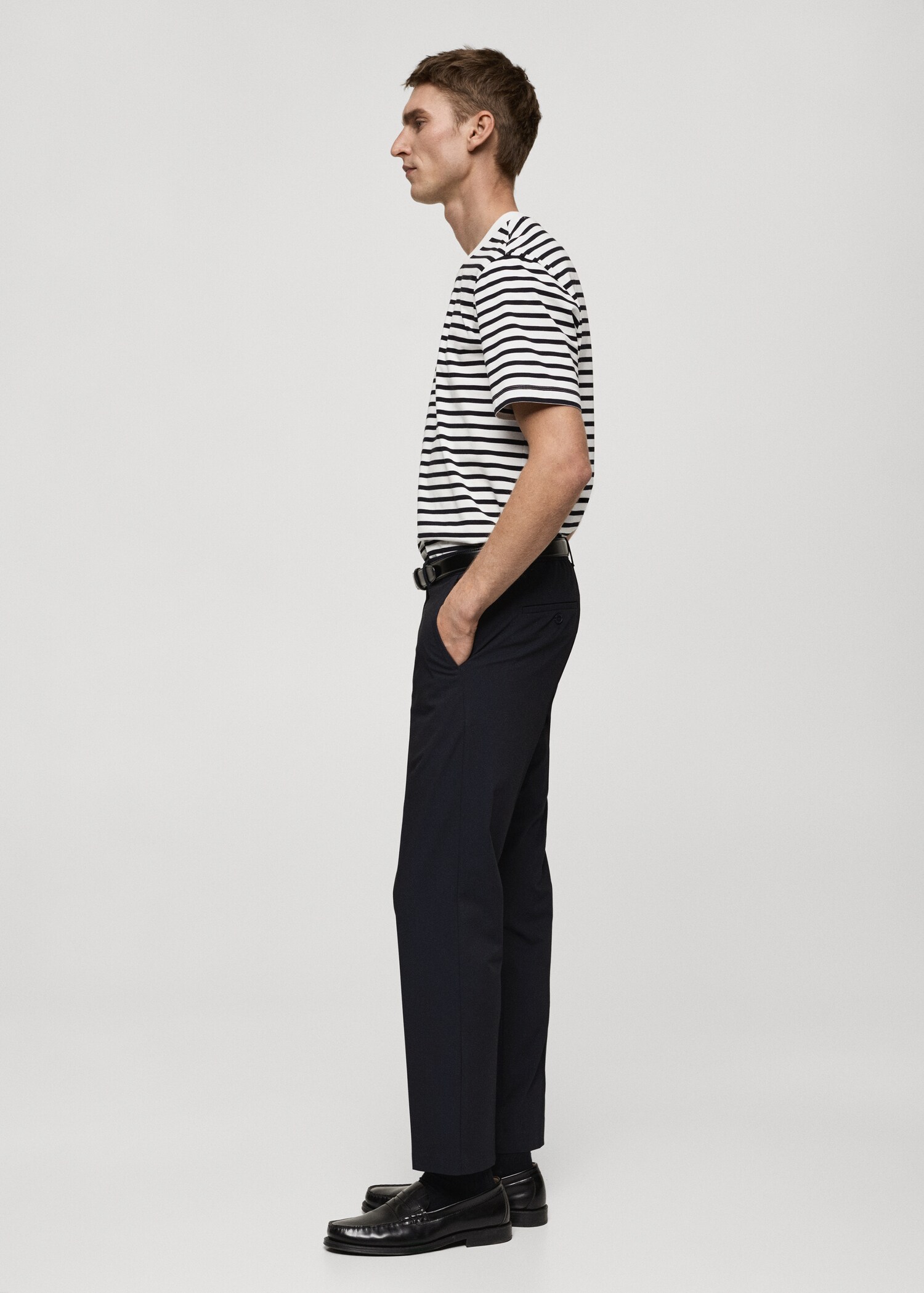 Pantalón Bologna slim cropped comfort stretch - Detalle del artículo 2