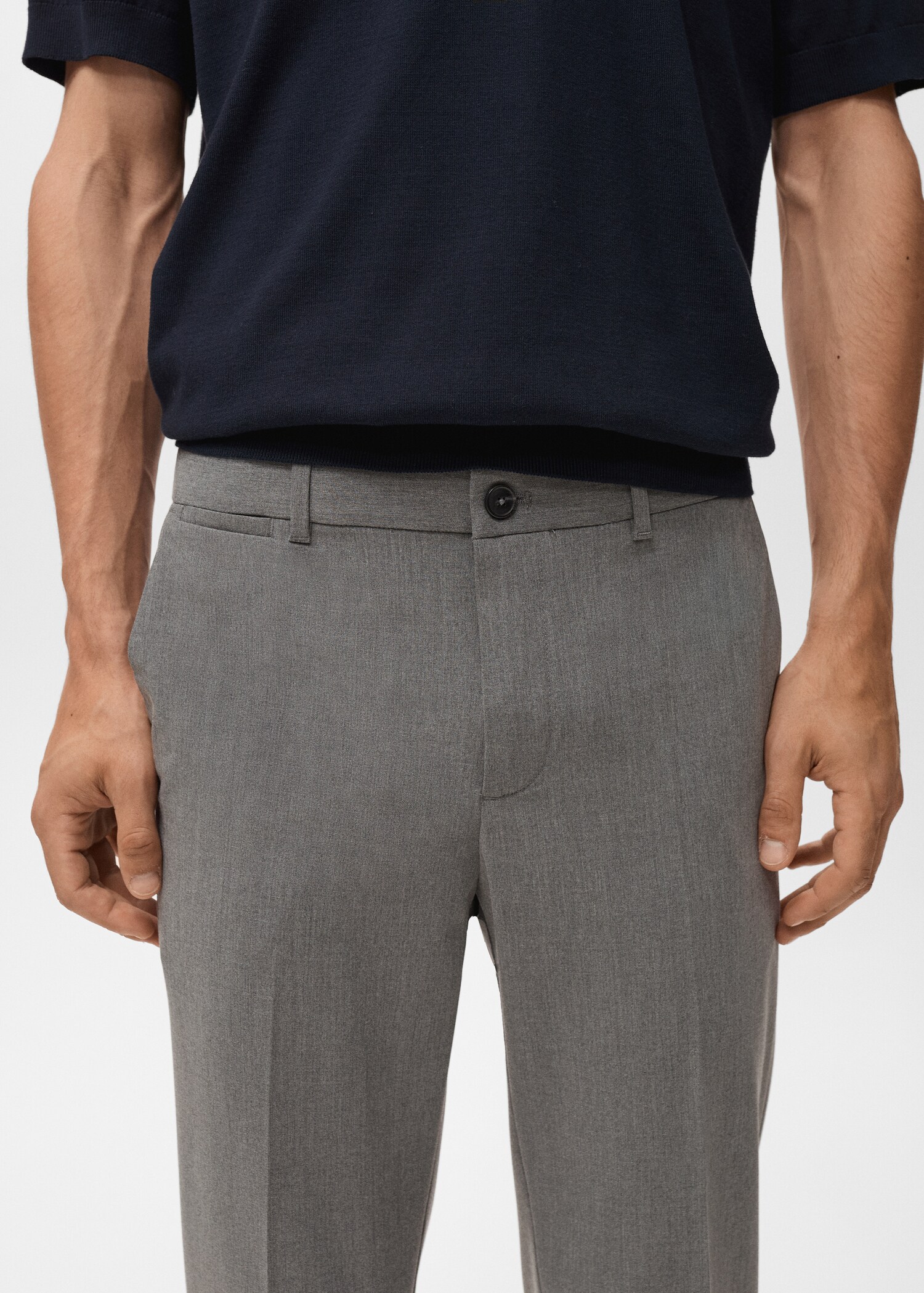 Pantalón Bologna slim cropped comfort stretch - Detalle del artículo 1
