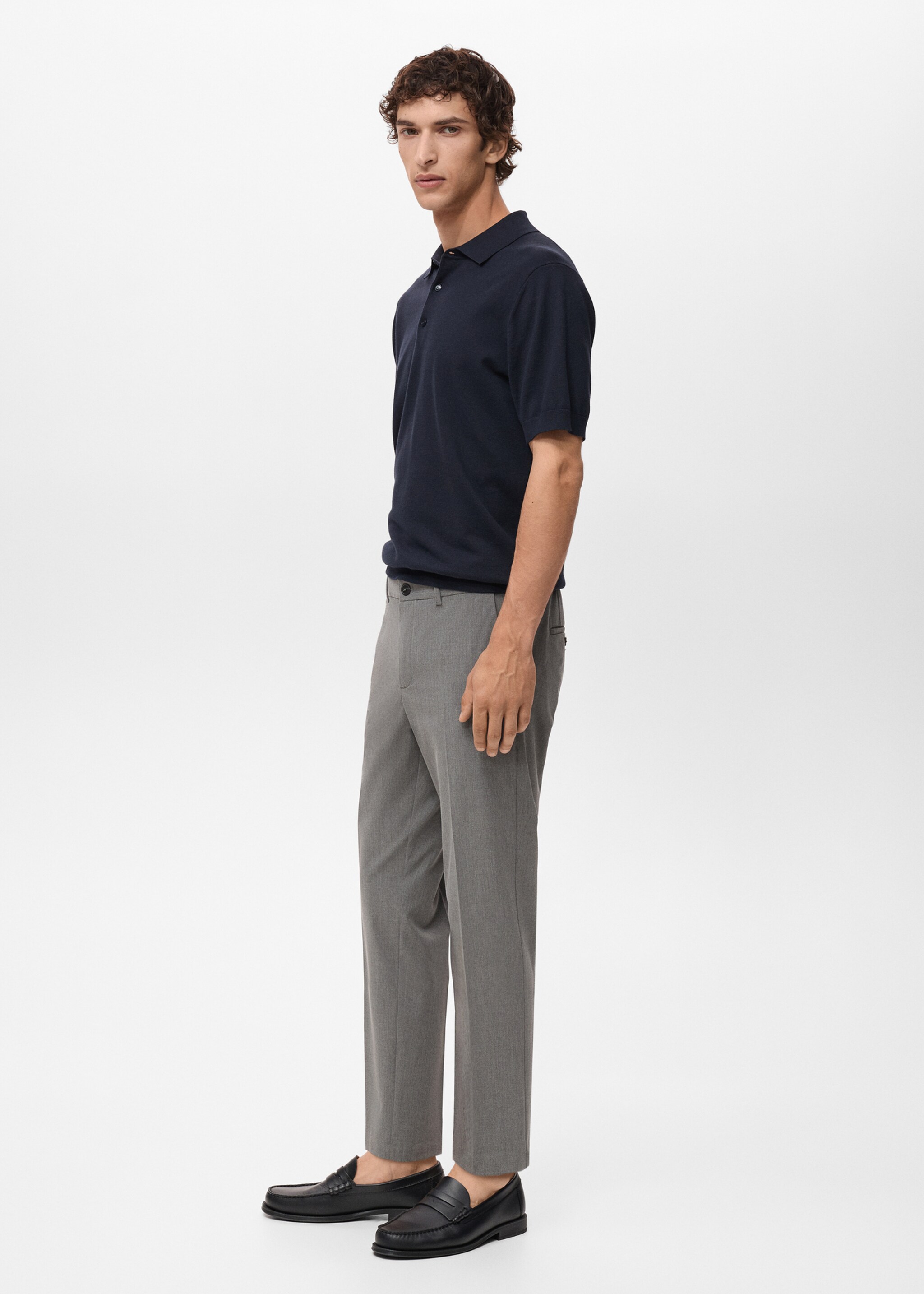 Pantalon Bologna slim-fit cropped comfort stretch - Détail de l'article 2