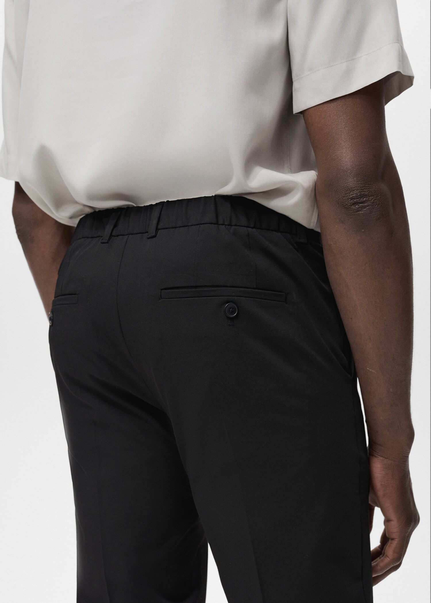 Pantaloni Bologna slim cropped comfort stretch - Dettaglio dell'articolo 2