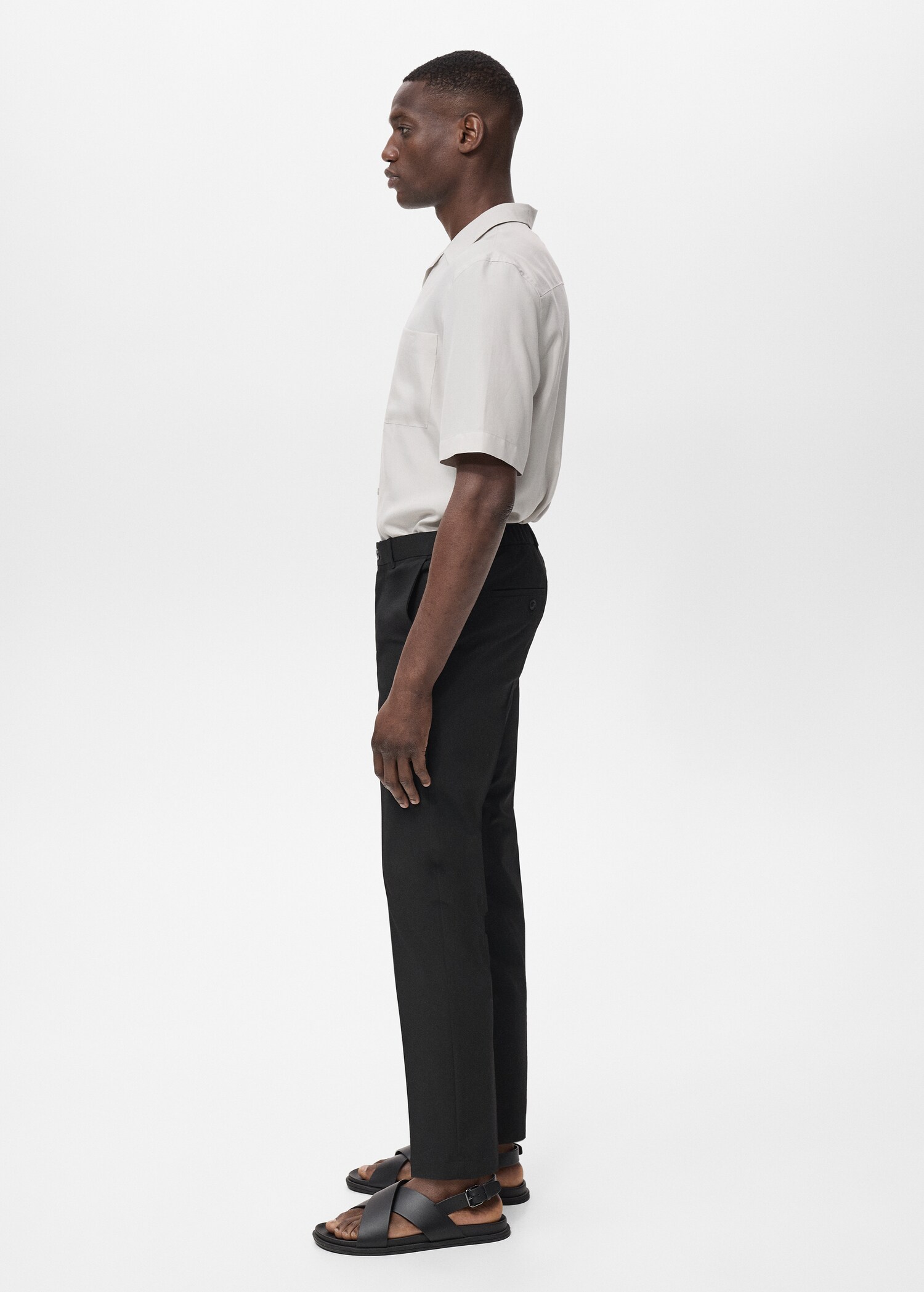 Pantaloni Bologna slim cropped comfort stretch - Dettaglio dell'articolo 6