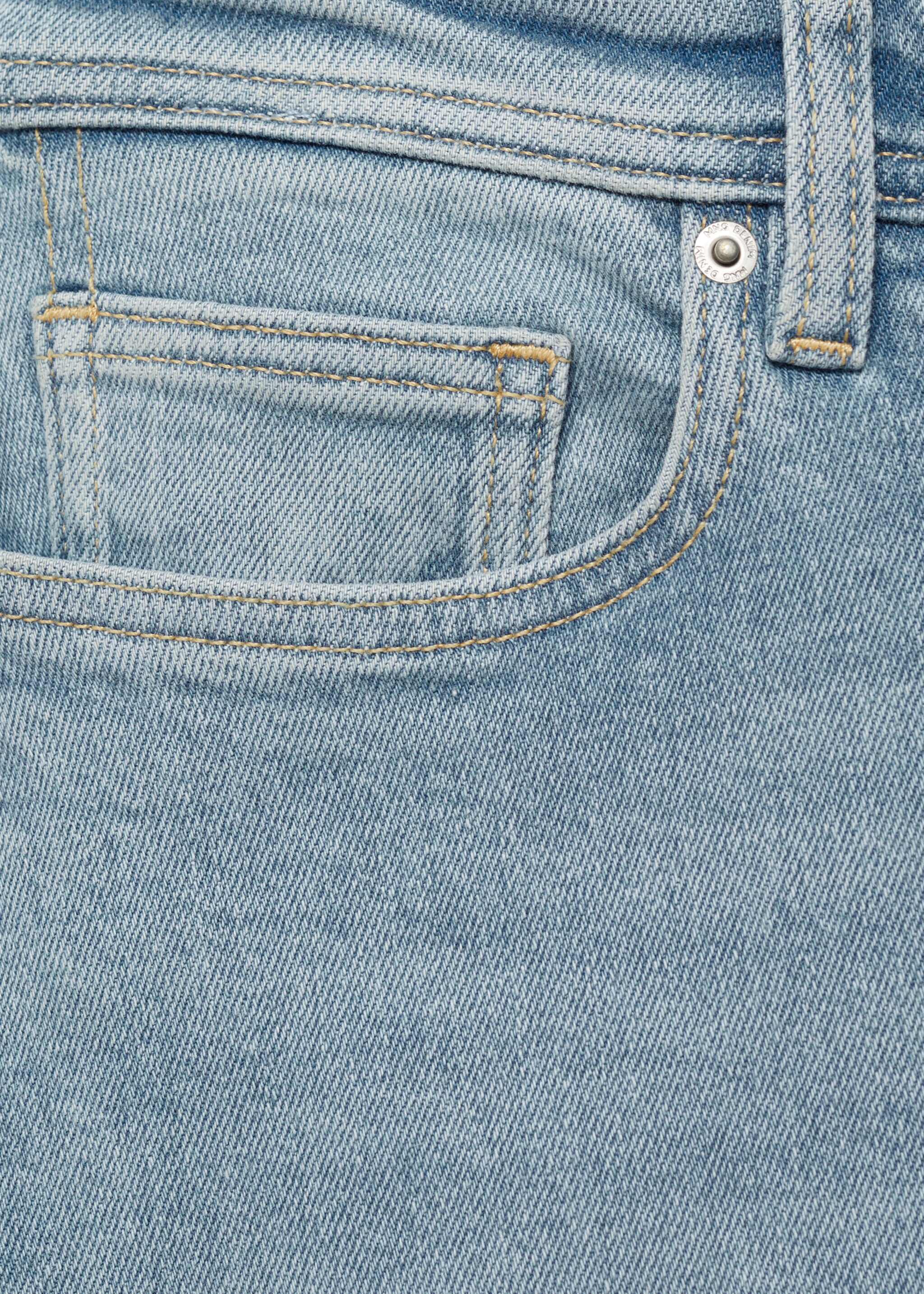 Jan slim-fit jeans with frayed effect - Details of the article 0