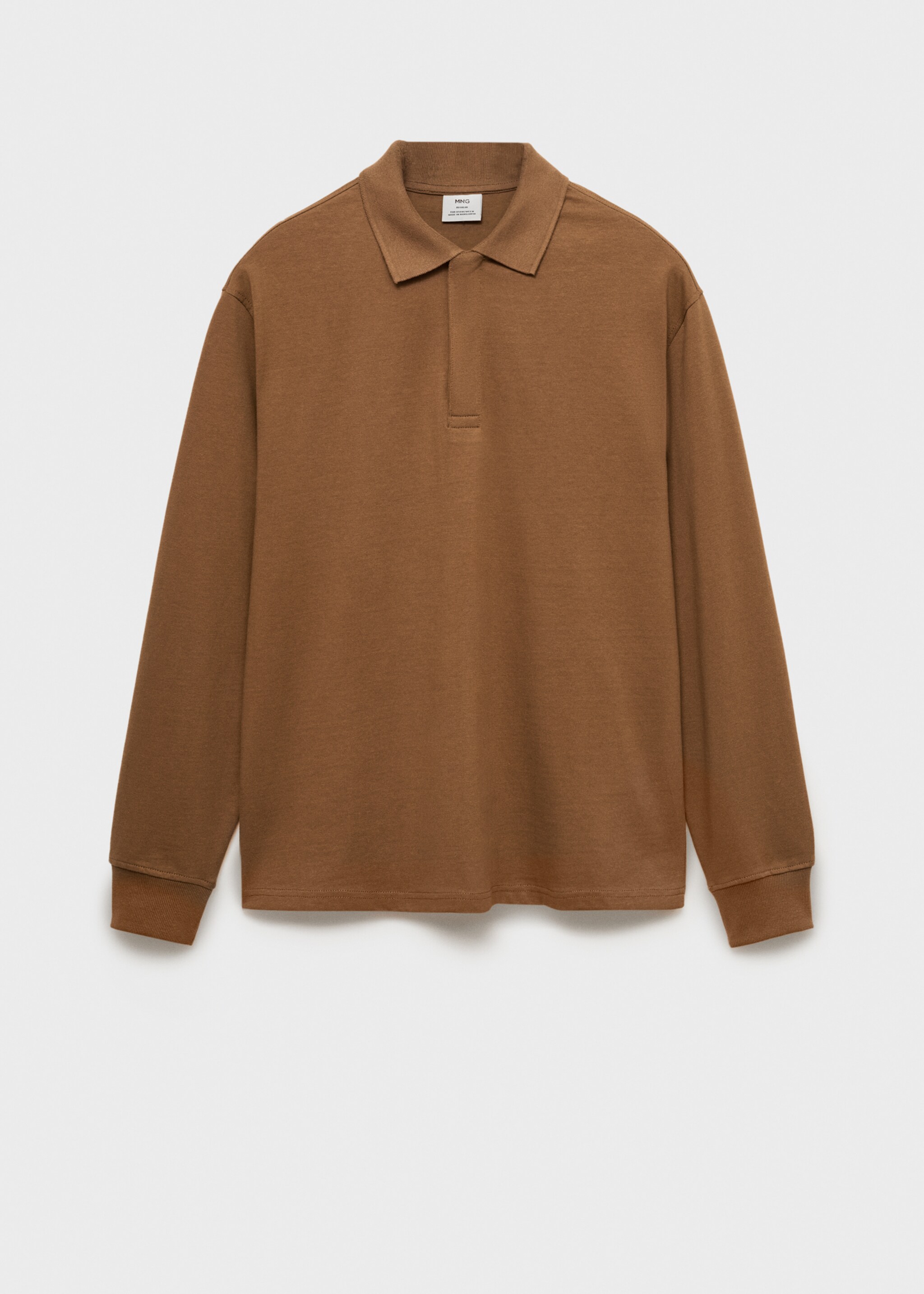 Hanorac polo din bumbac 100 % - Articol fără model