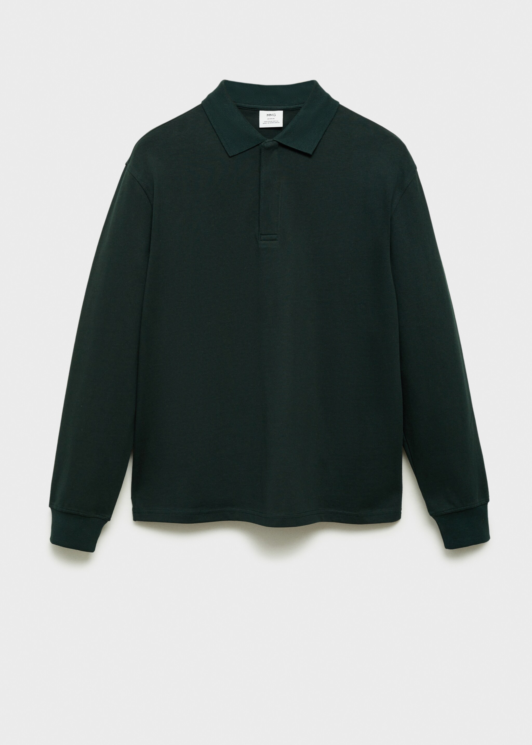 Polosweatshirt 100% katoen - Artikel zonder model