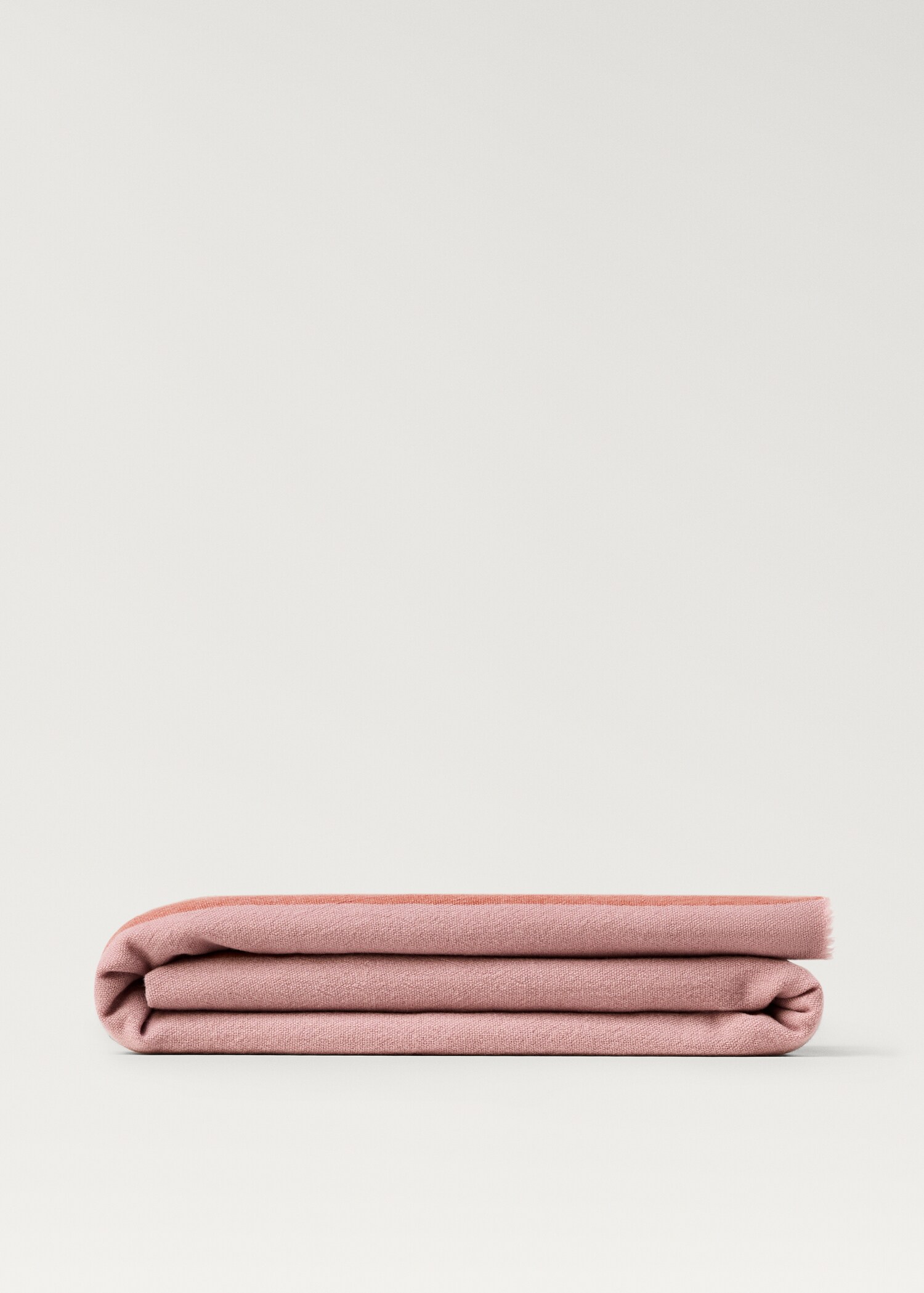 100% wool blanket with contrasting stripes - Article without model