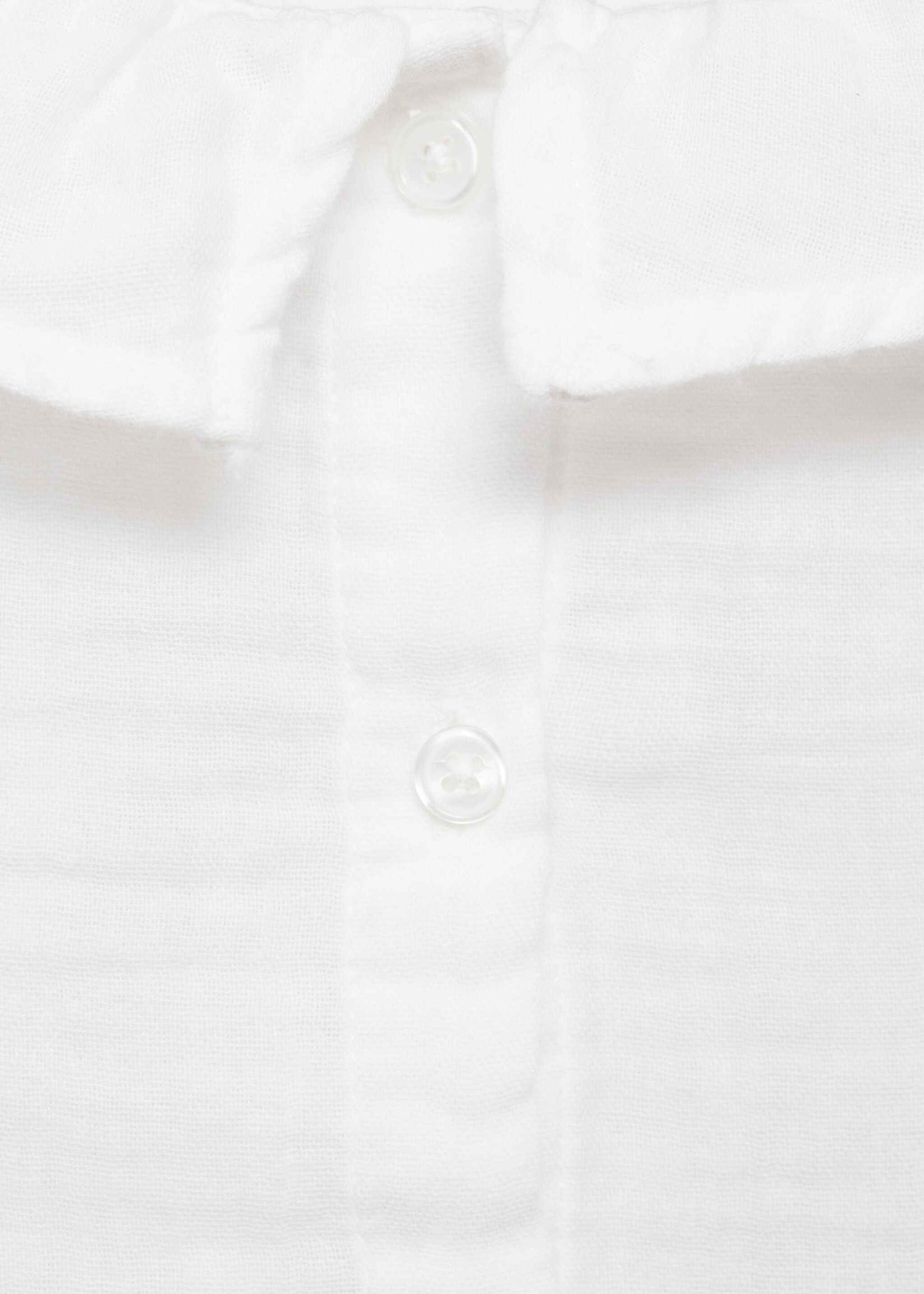 Cheesecloth cotton blouse - Details of the article 0