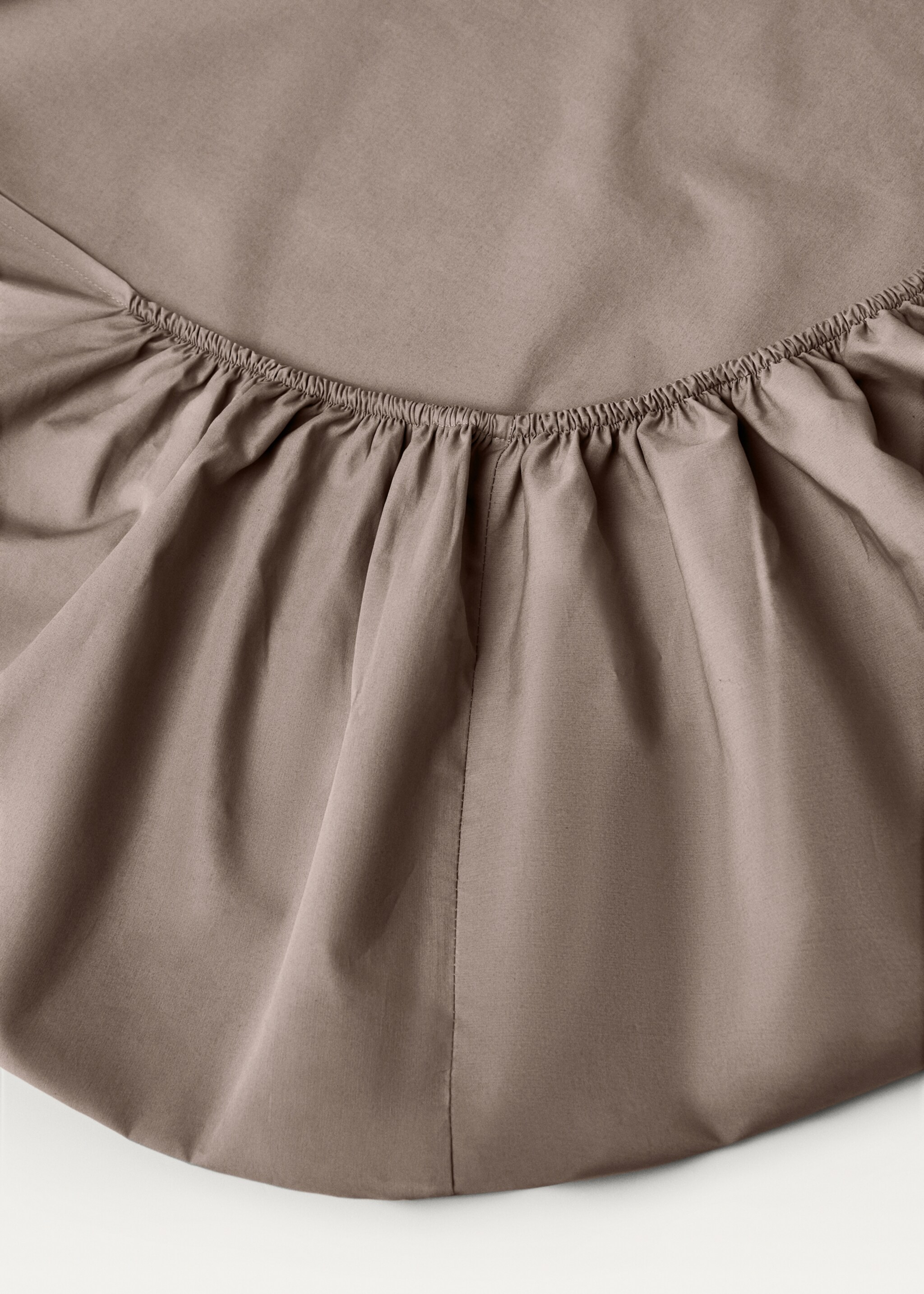 300 threads percale cotton fitted sheet King bed - Detail zboží 1