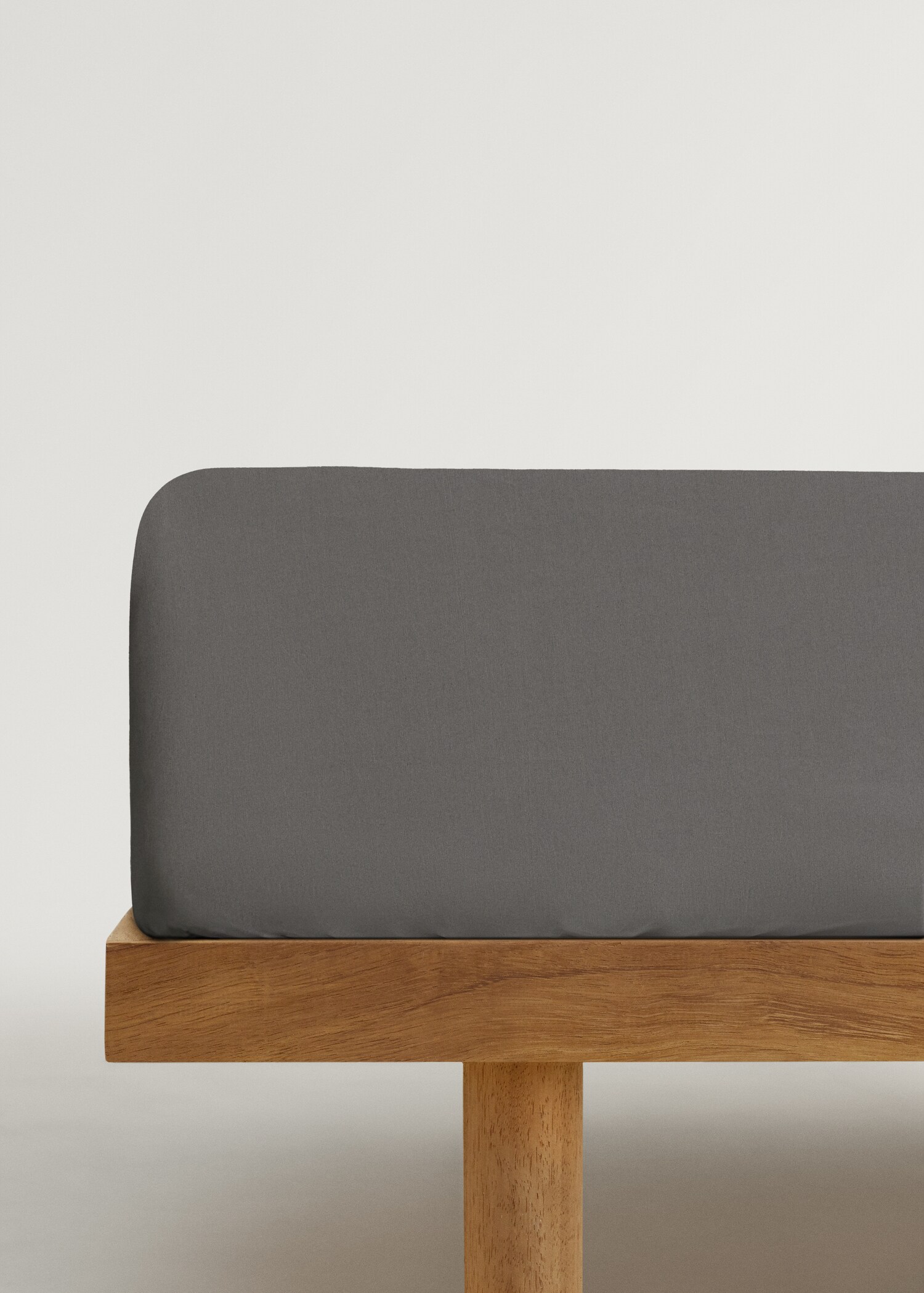 Drap-housse en percale de coton 300 fils pour lit de 90 cm - Article sans modèle