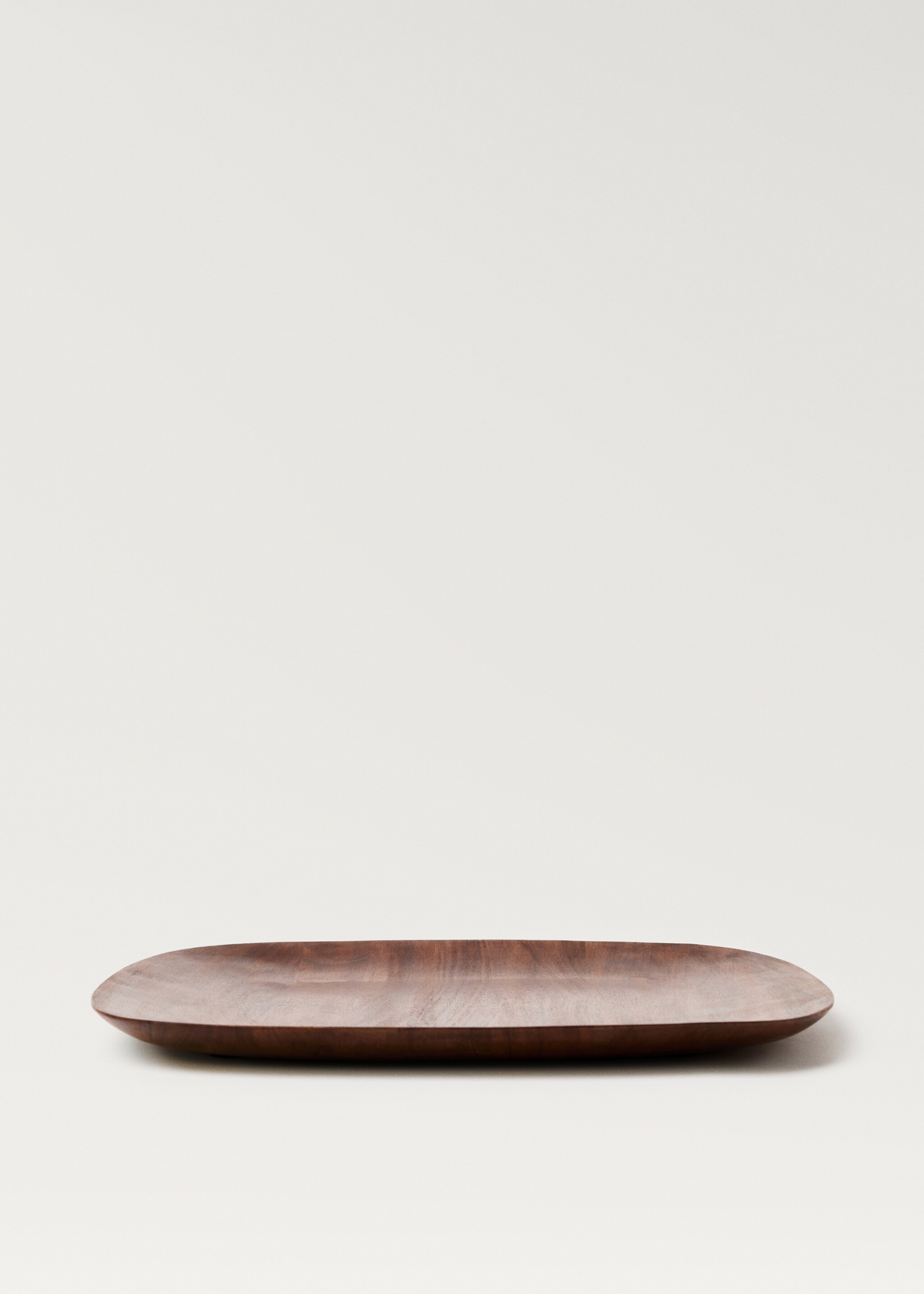 Large square wooden decorative tray - Article without model
