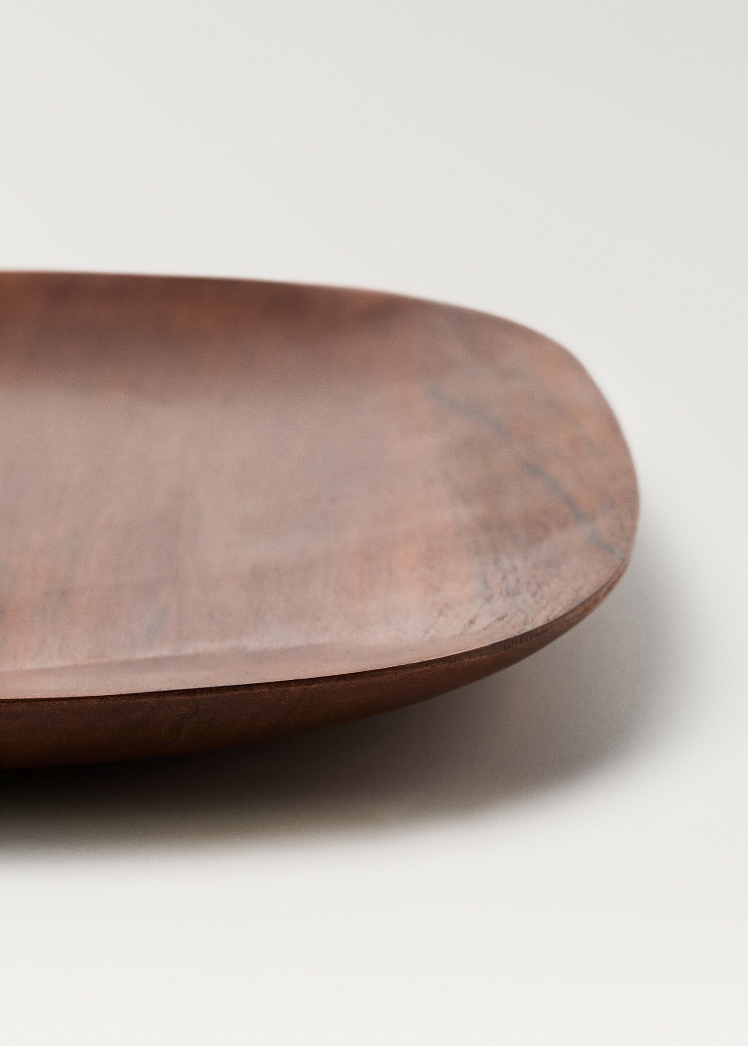 Large square wooden decorative tray - Details of the article 2