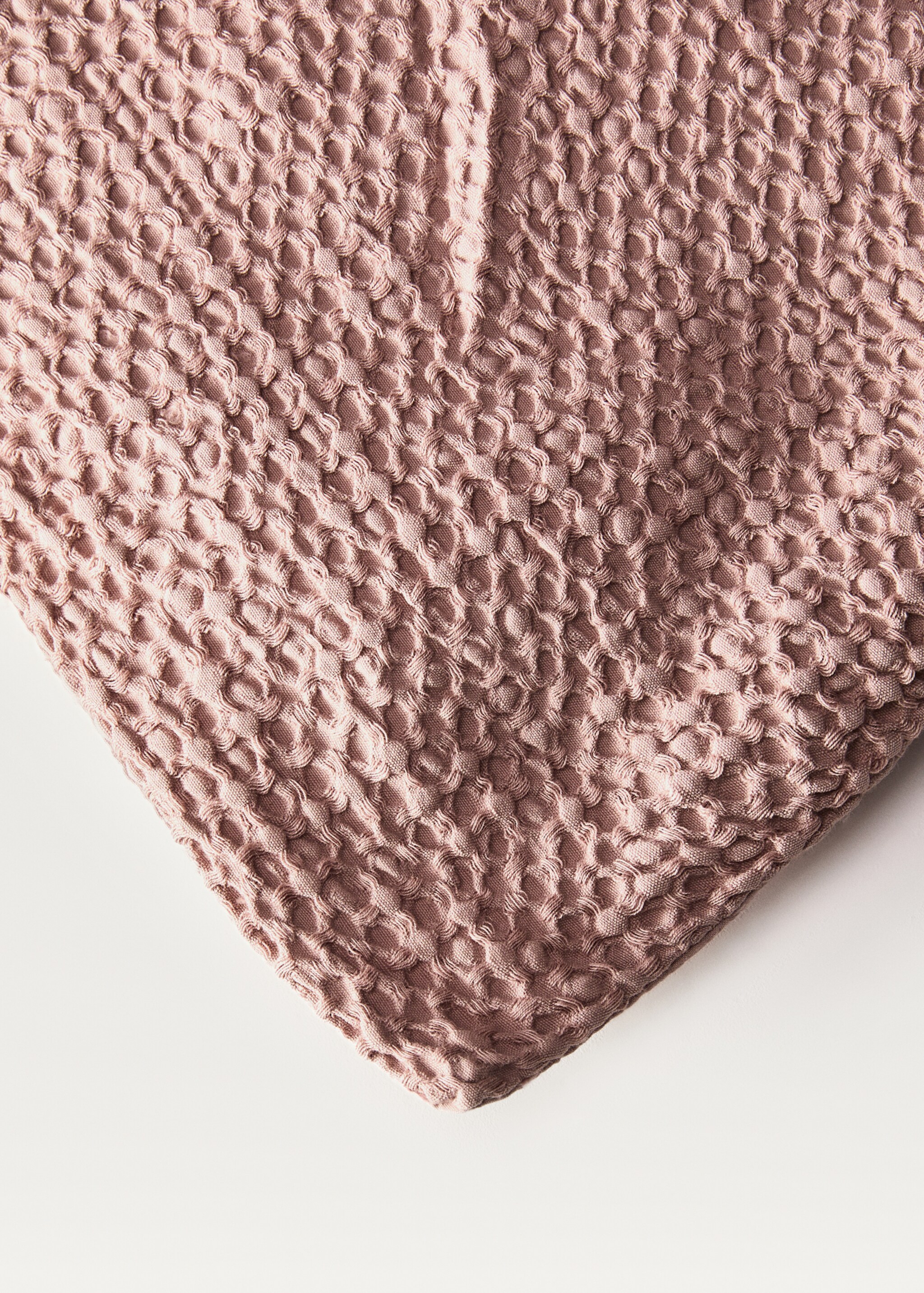 Funda nórdica algodón percal waffle cama 180/200 cm - Detalle del artículo 2